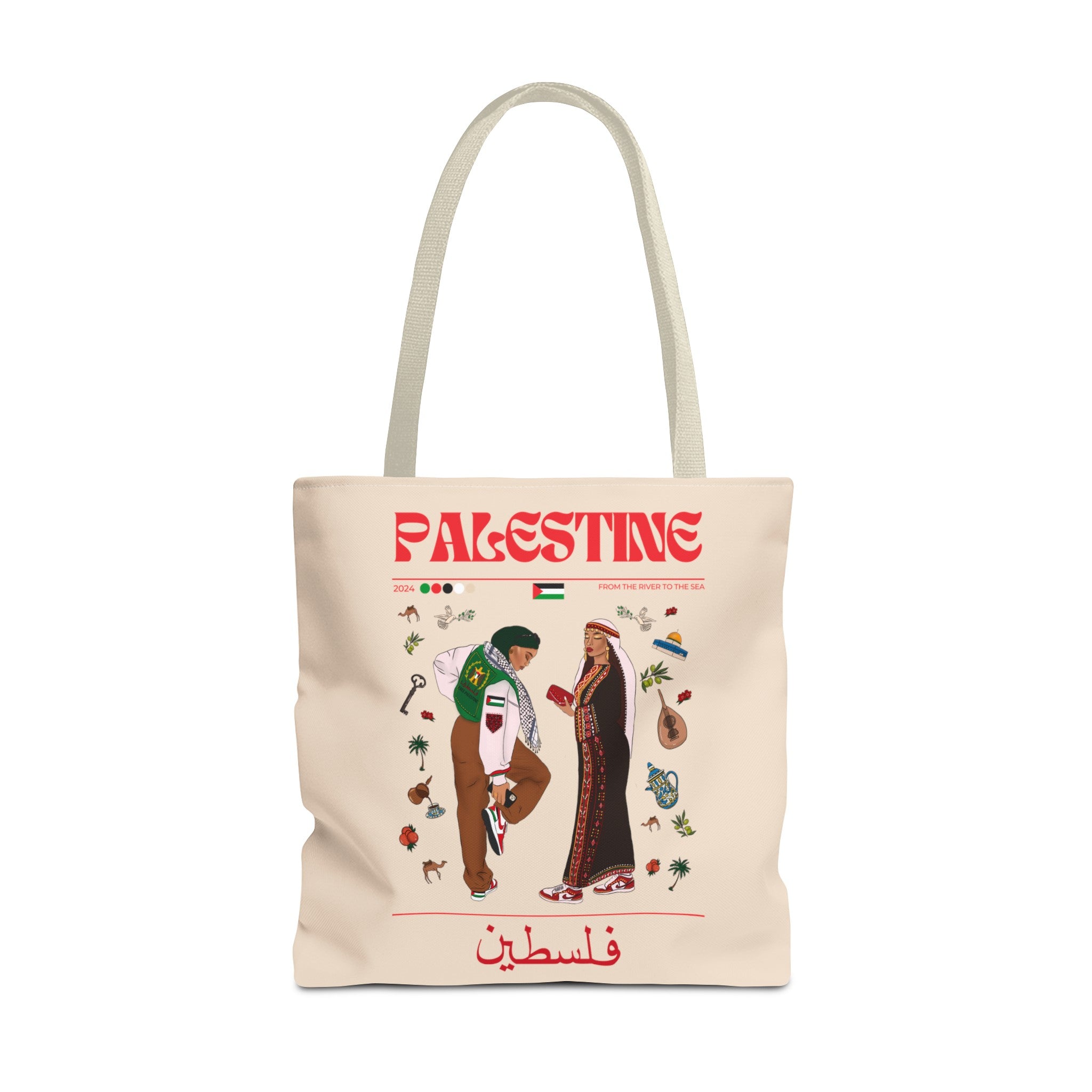 Palestine x Streetwear Tote Bag