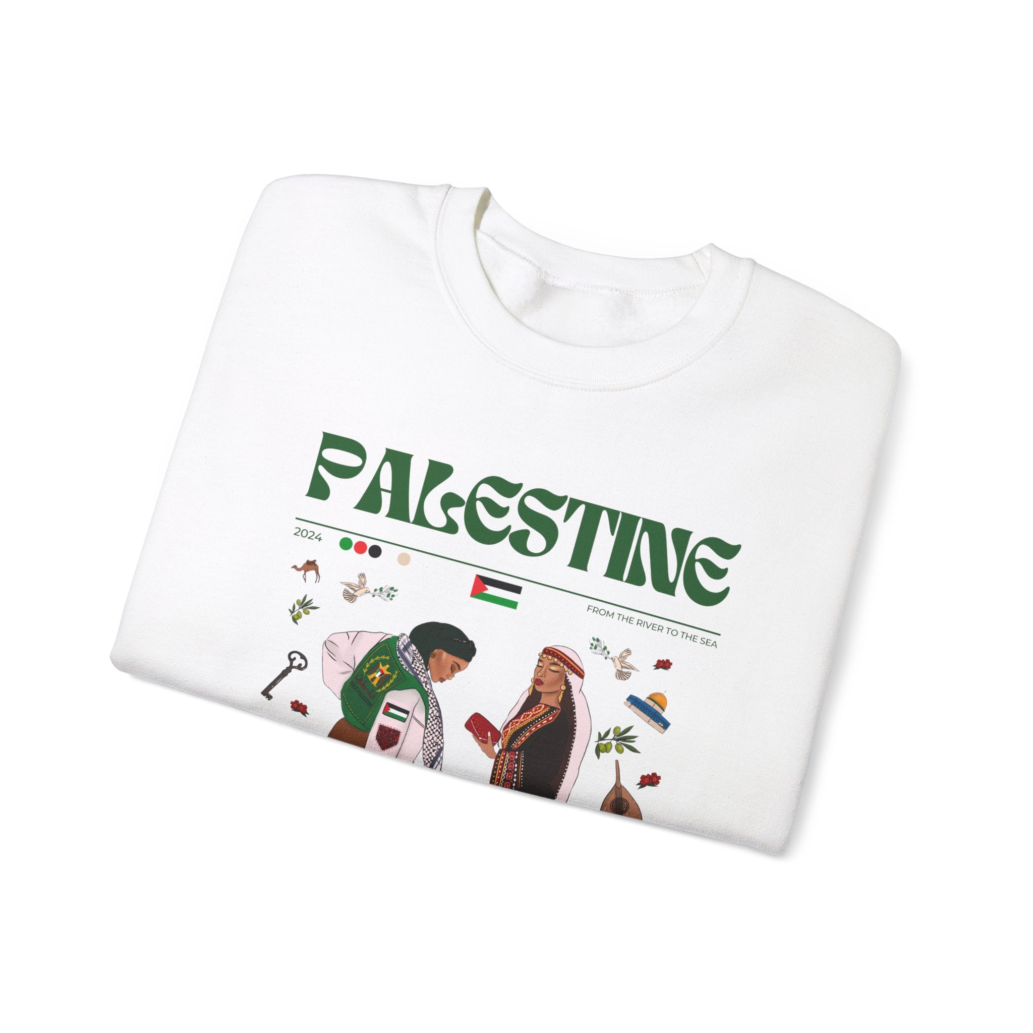 Palestine x Streetwear Series - Crewneck Sweatshirt