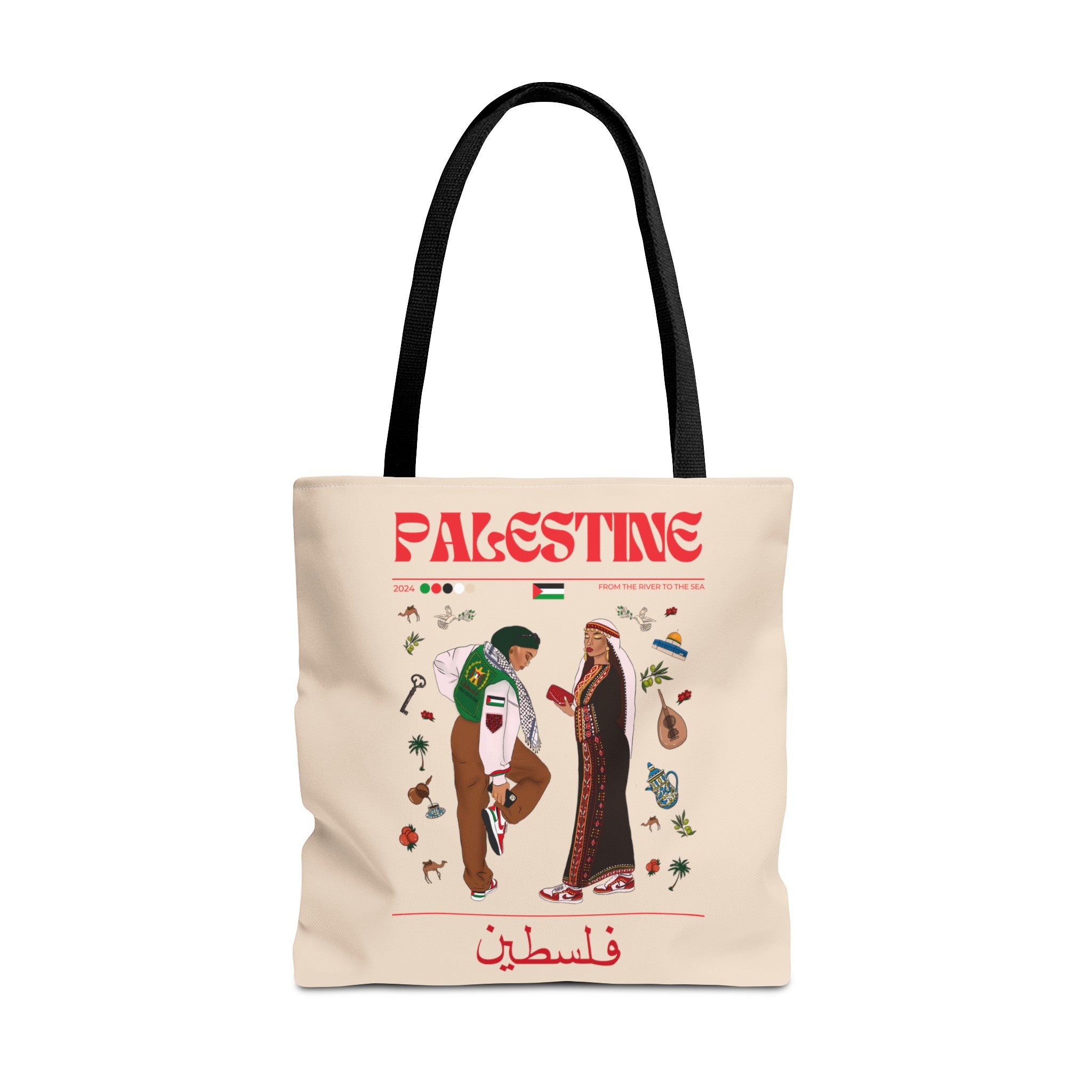 Palestine x Streetwear Tote Bag