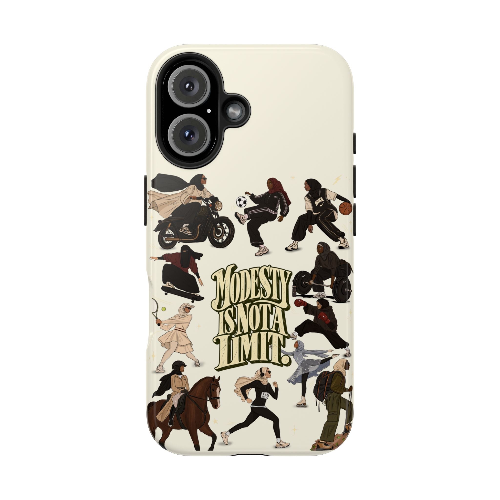 Modesty Is Not a Limit - Tough Phone Cases