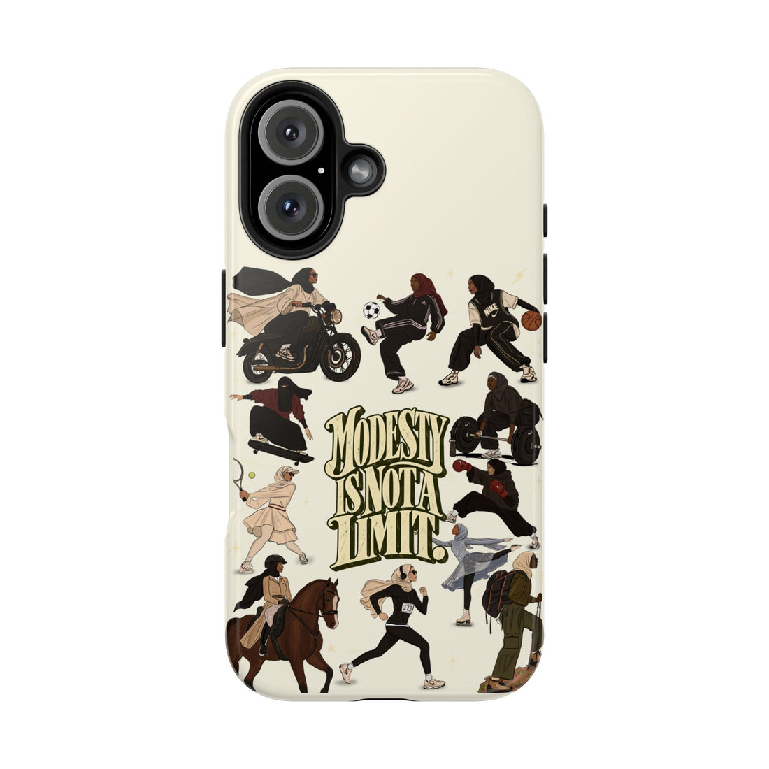 Modesty Is Not a Limit - Tough Phone Cases