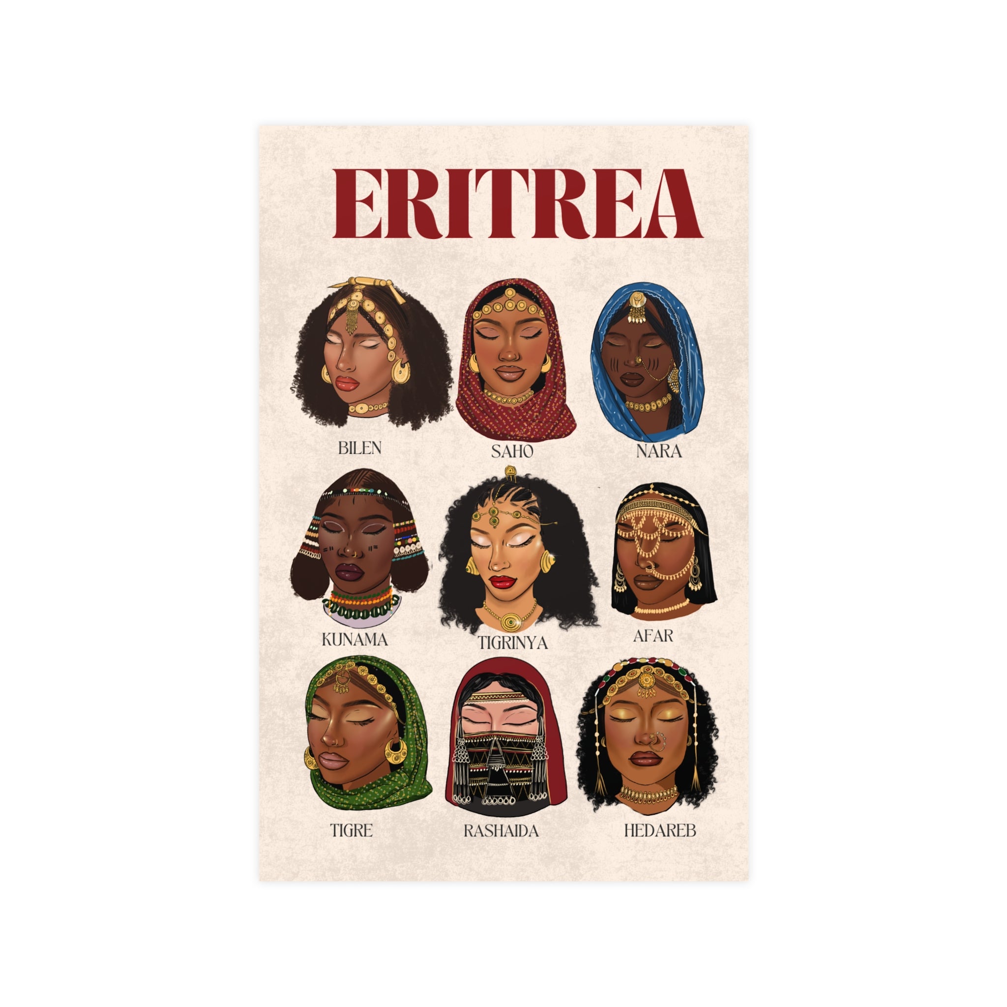 Vertical and Horizontal Matte Posters