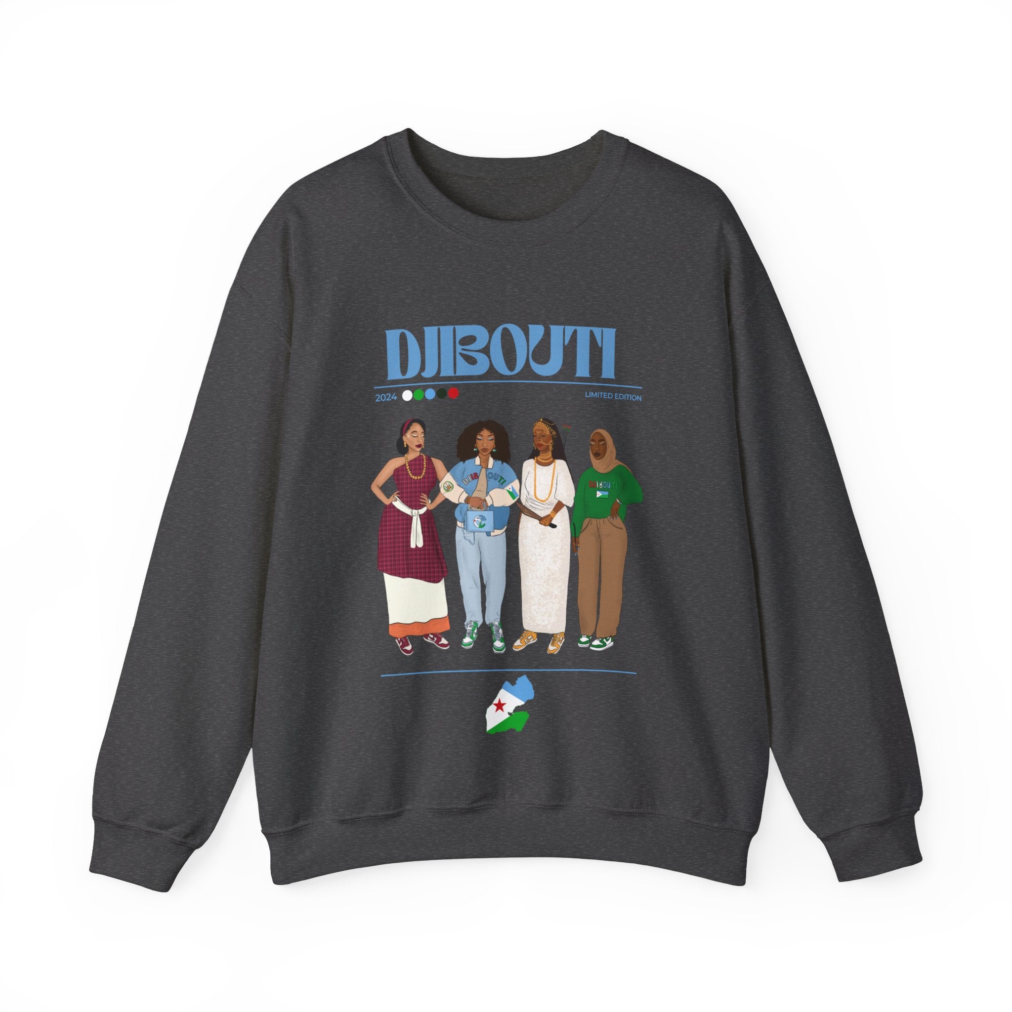 Djibouti x Streetwear Series - Crewneck Sweatshirt