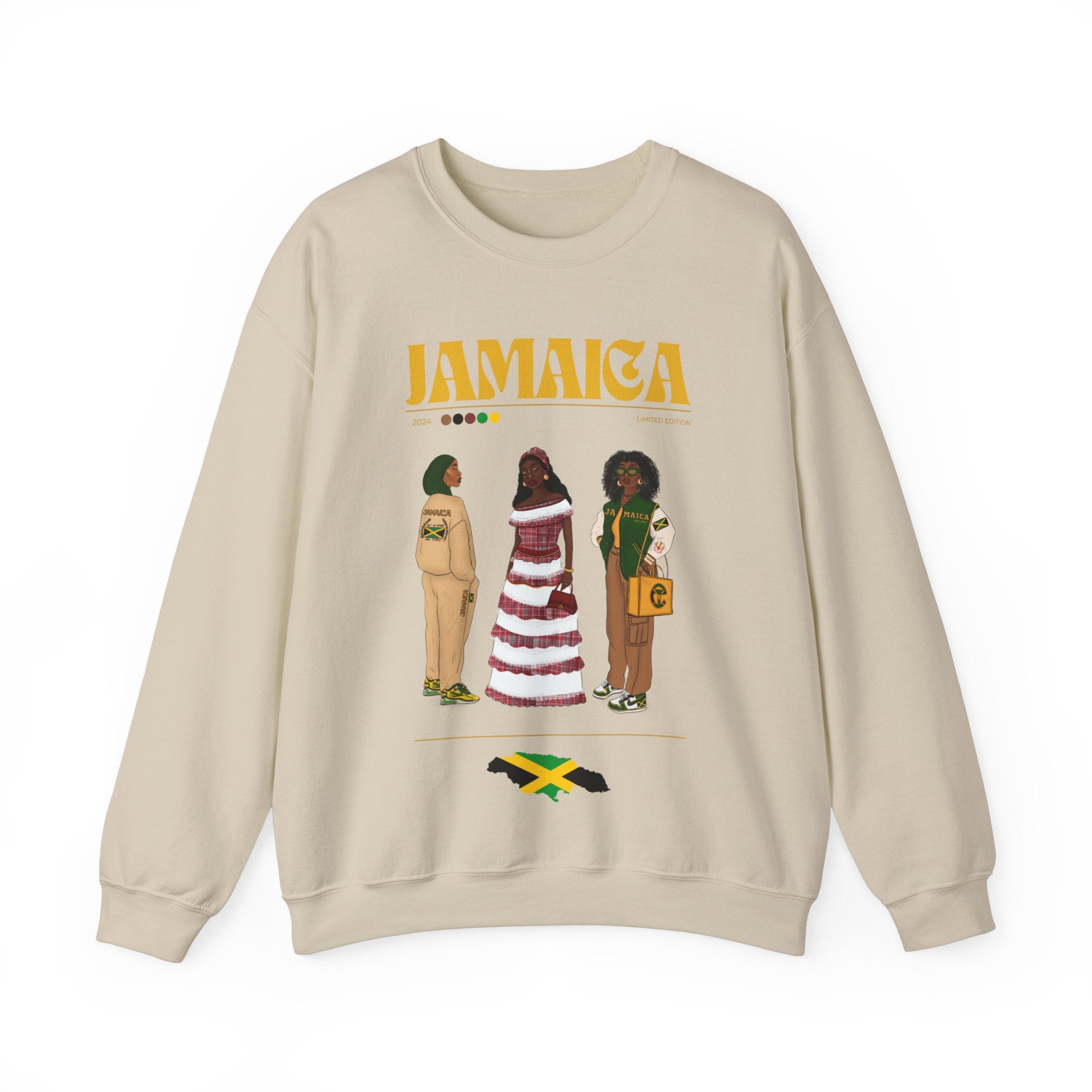 Jamaica x Streetwear Series - Crewneck Sweatshirt