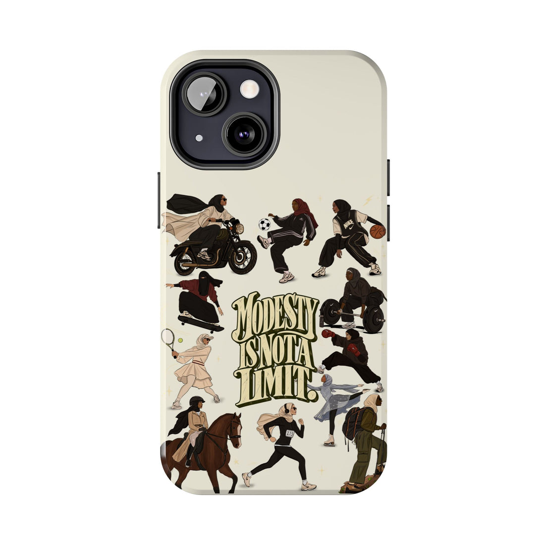 Modesty Is Not a Limit - Tough Phone Cases