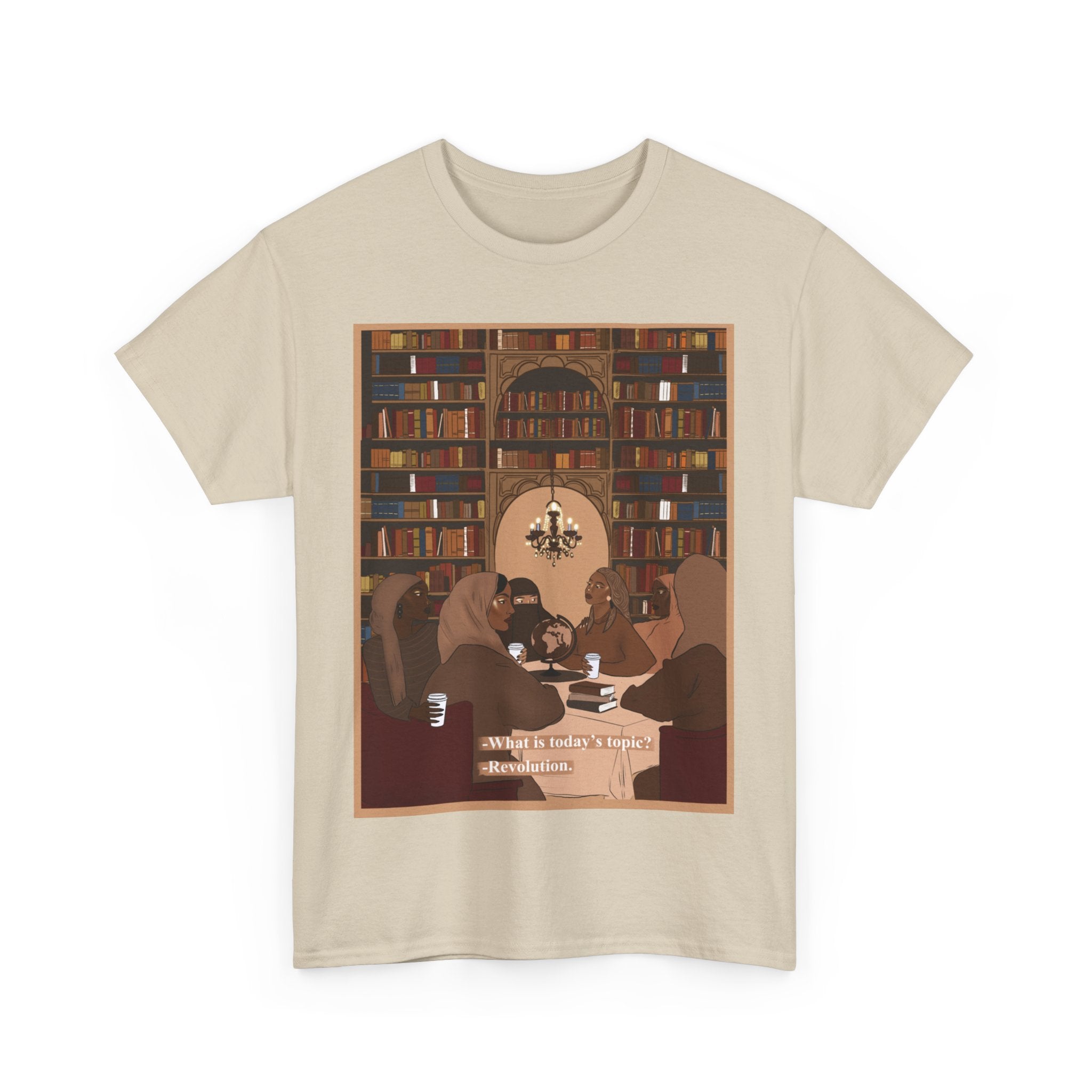 What's today's topic? Revolution - Unisex Heavy Cotton Tee