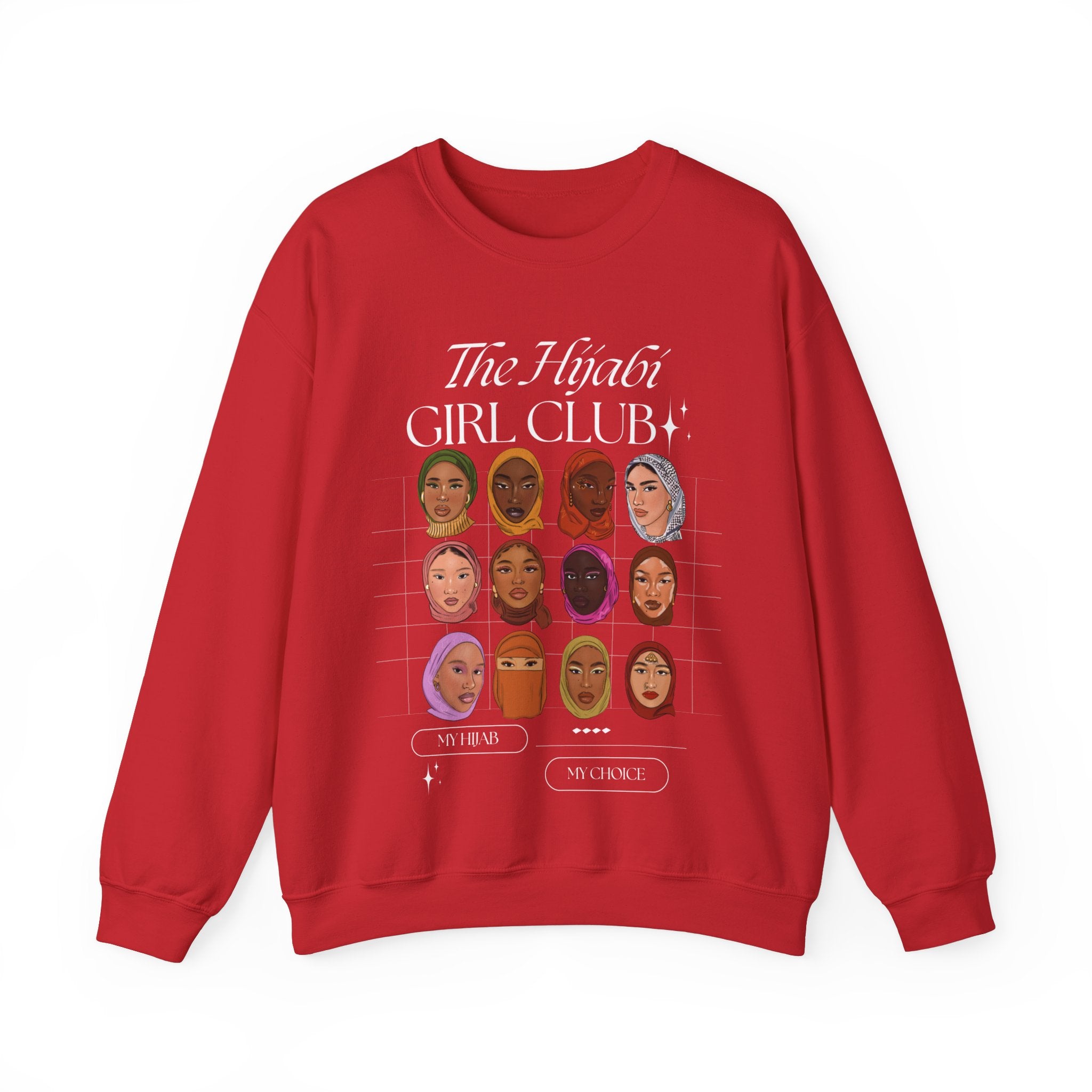 Hijabi Girl Club Vol. 2 - Crewneck Sweatshirt