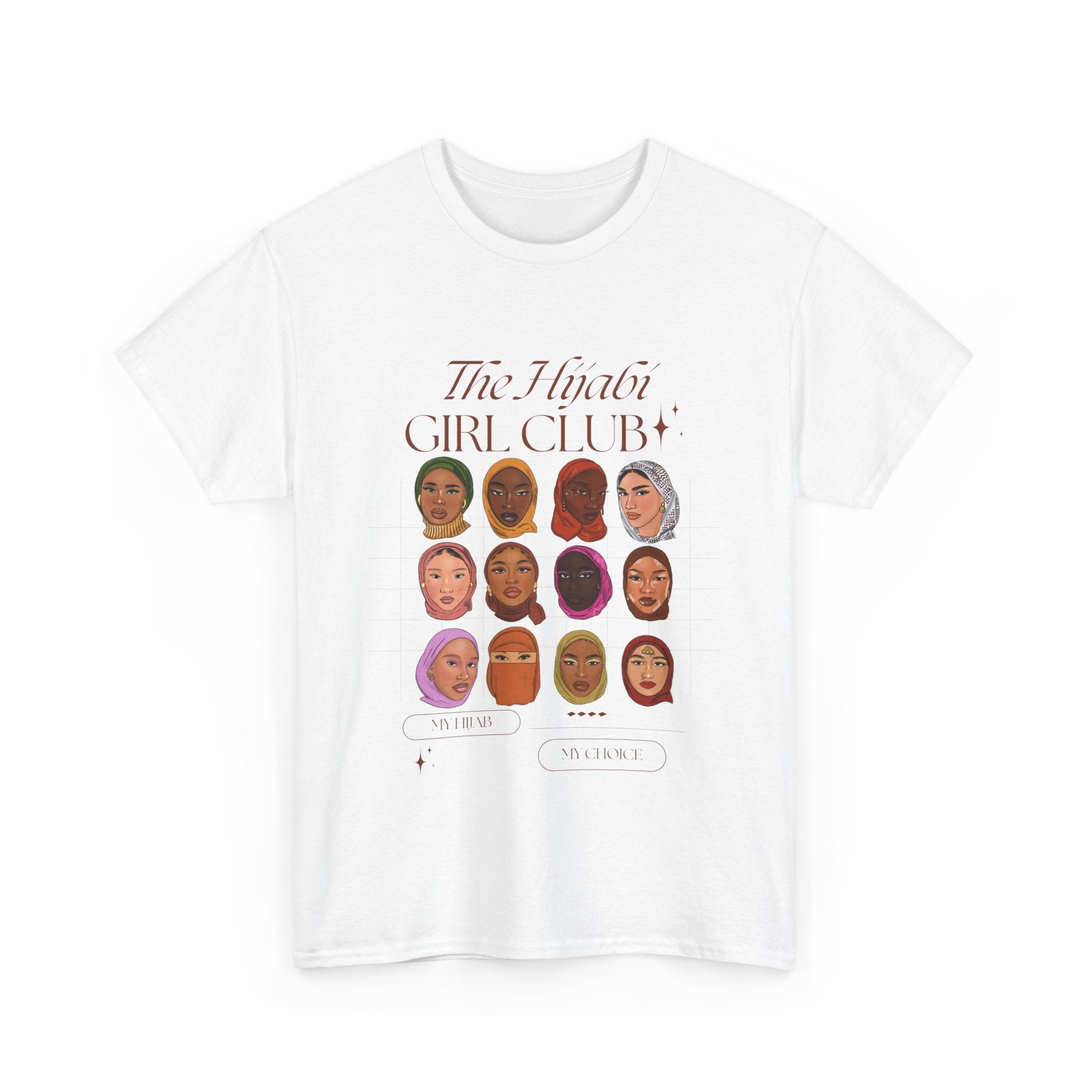 Hijabi Girls Club Vol.2 - Unisex Heavy Cotton Tee