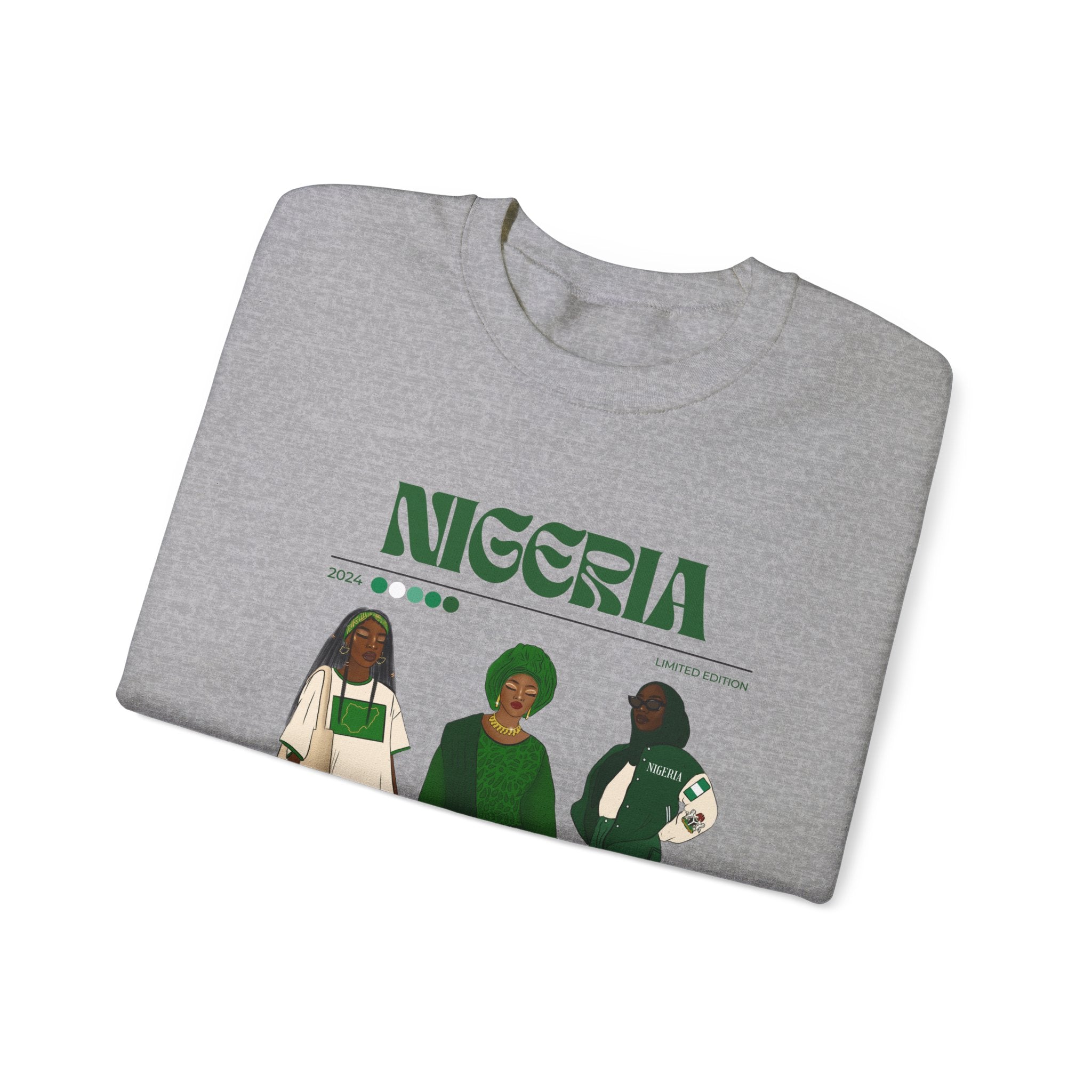 Nigeria x Streetwear Series - Crewneck Sweatshirt