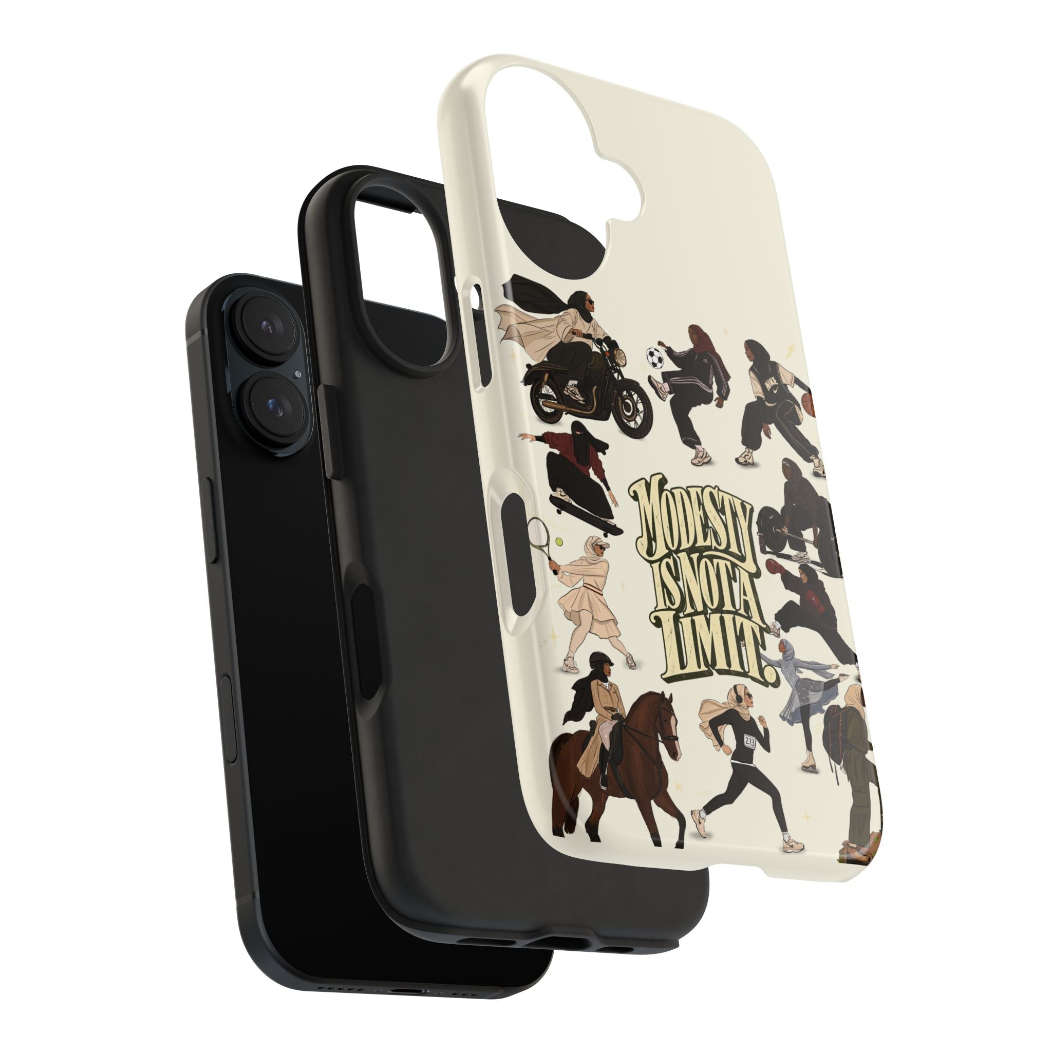 Modesty Is Not a Limit - Tough Phone Cases