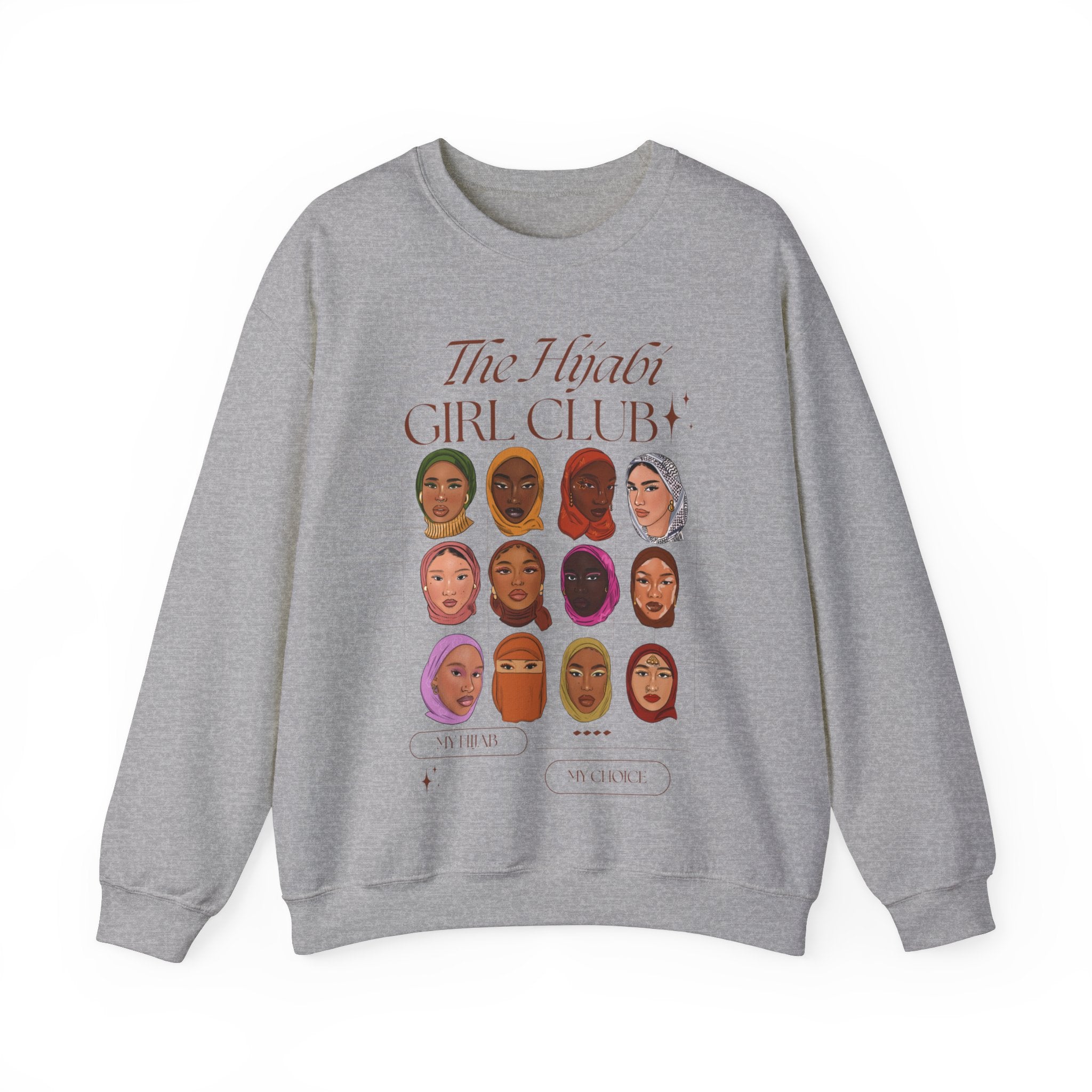 Hijabi Girl Club Vol. 2 - Crewneck Sweatshirt
