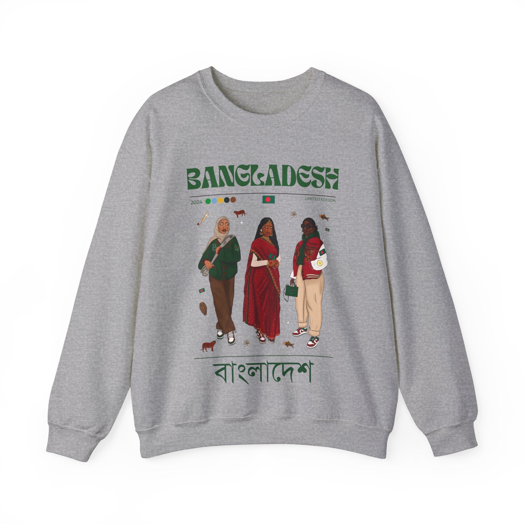 Bangladesh x Streetwear Series - Crewneck Sweatshirt