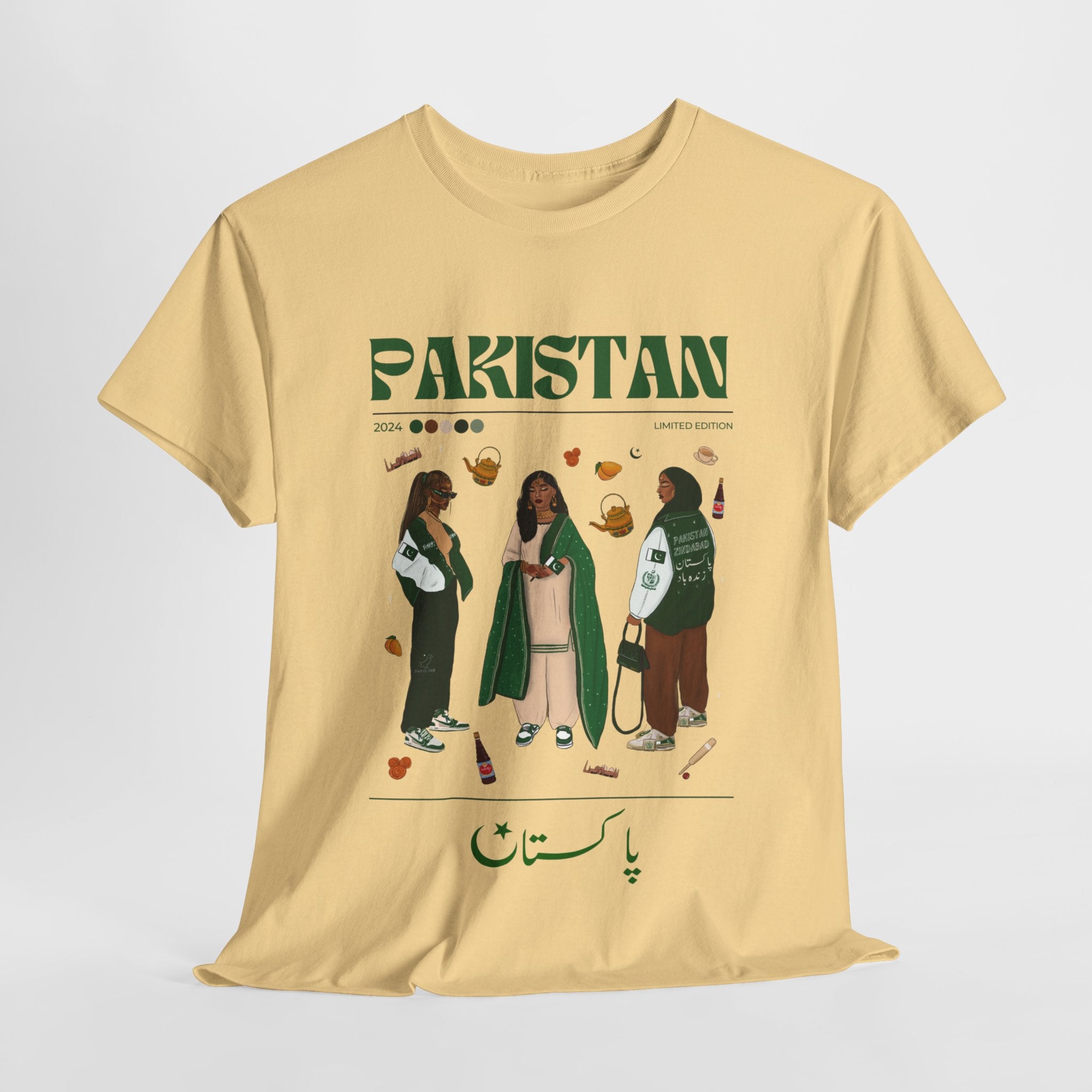 Pakistan x Streetwear Series - Unisex Heavy Cotton Tee