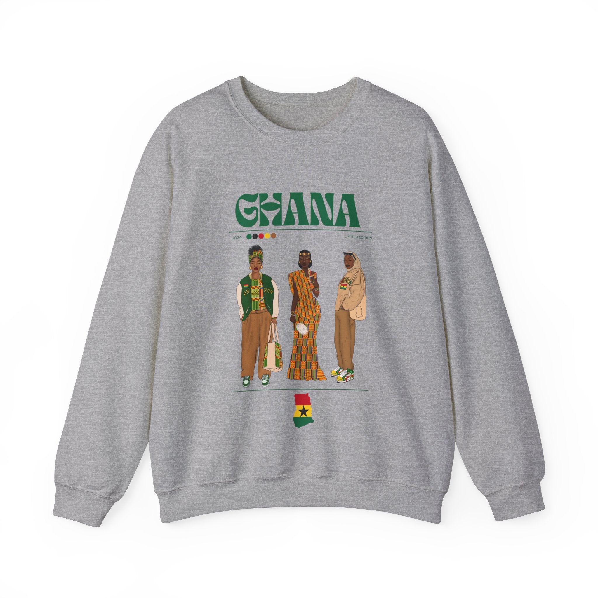 Ghana x Streetwear Series -  Crewneck Sweatshirt