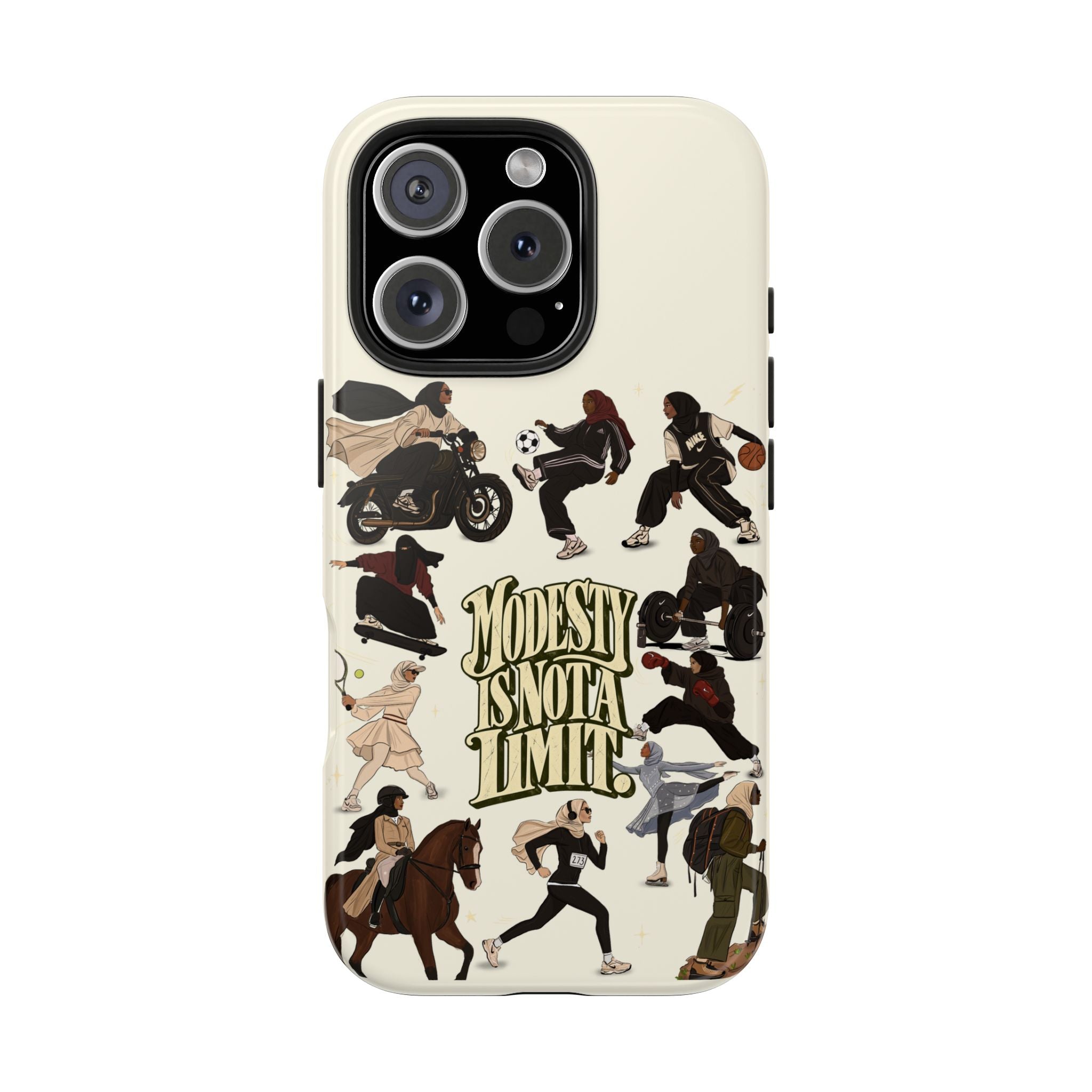 Modesty Is Not a Limit - Tough Phone Cases