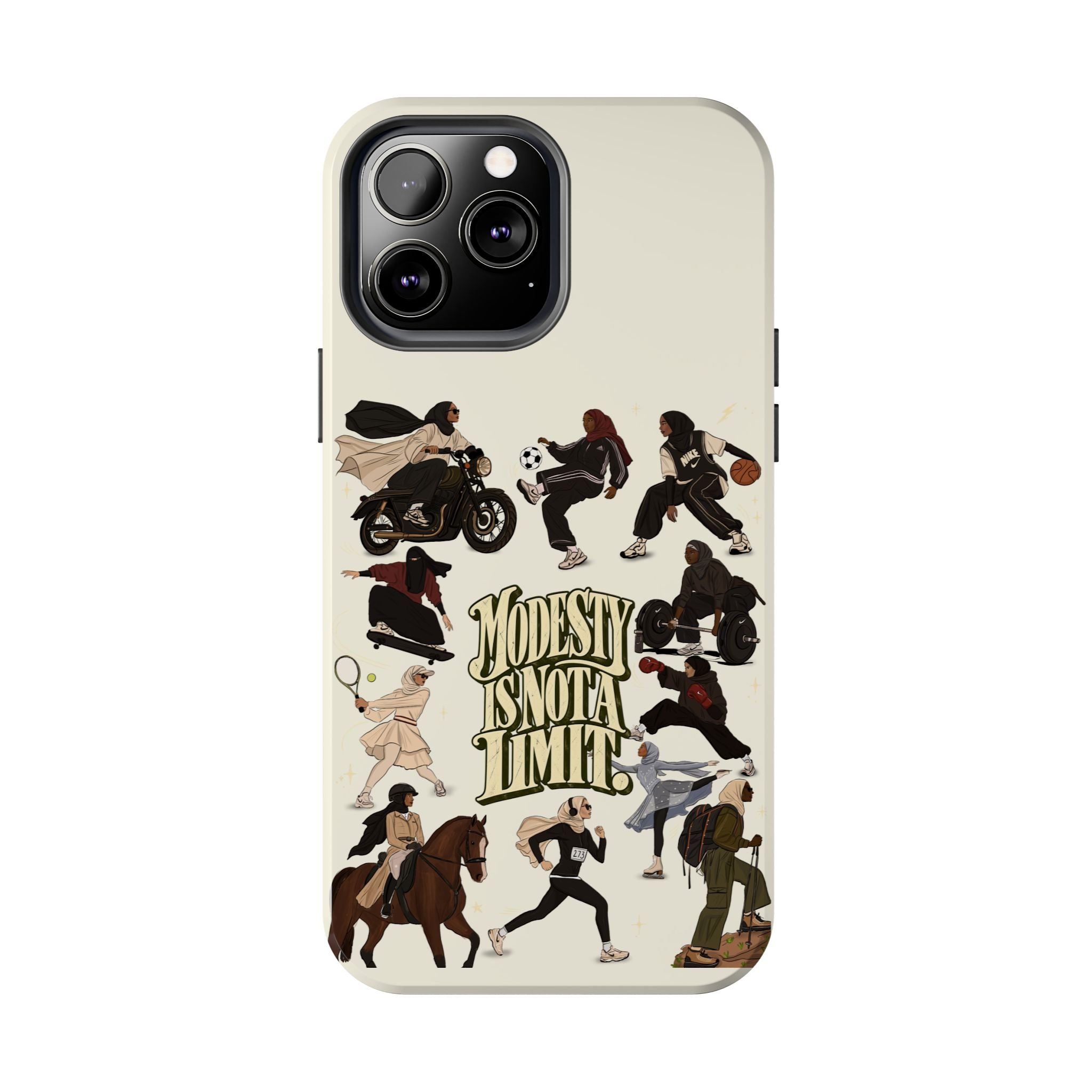 Modesty Is Not a Limit - Tough Phone Cases