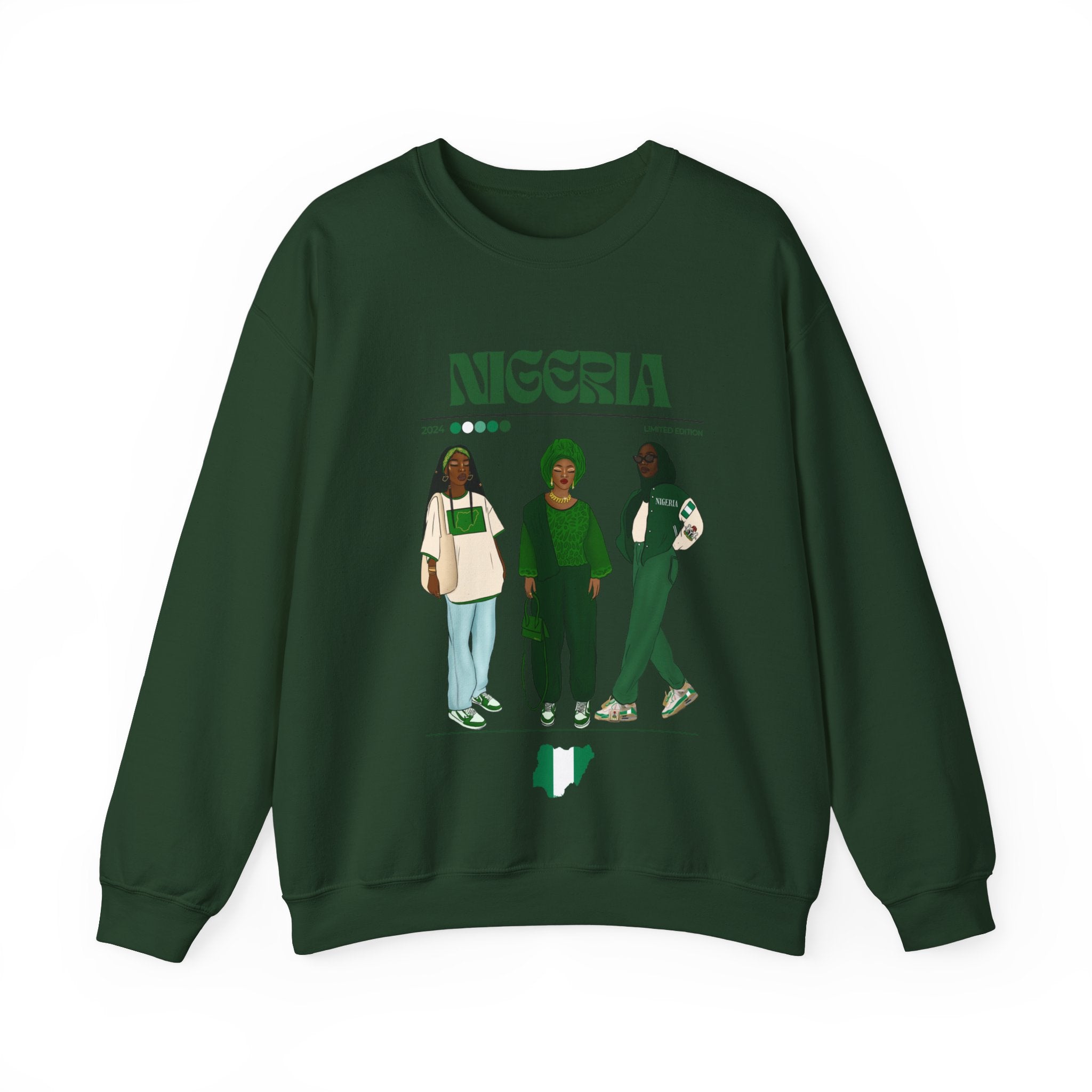 Nigeria x Streetwear Series - Crewneck Sweatshirt