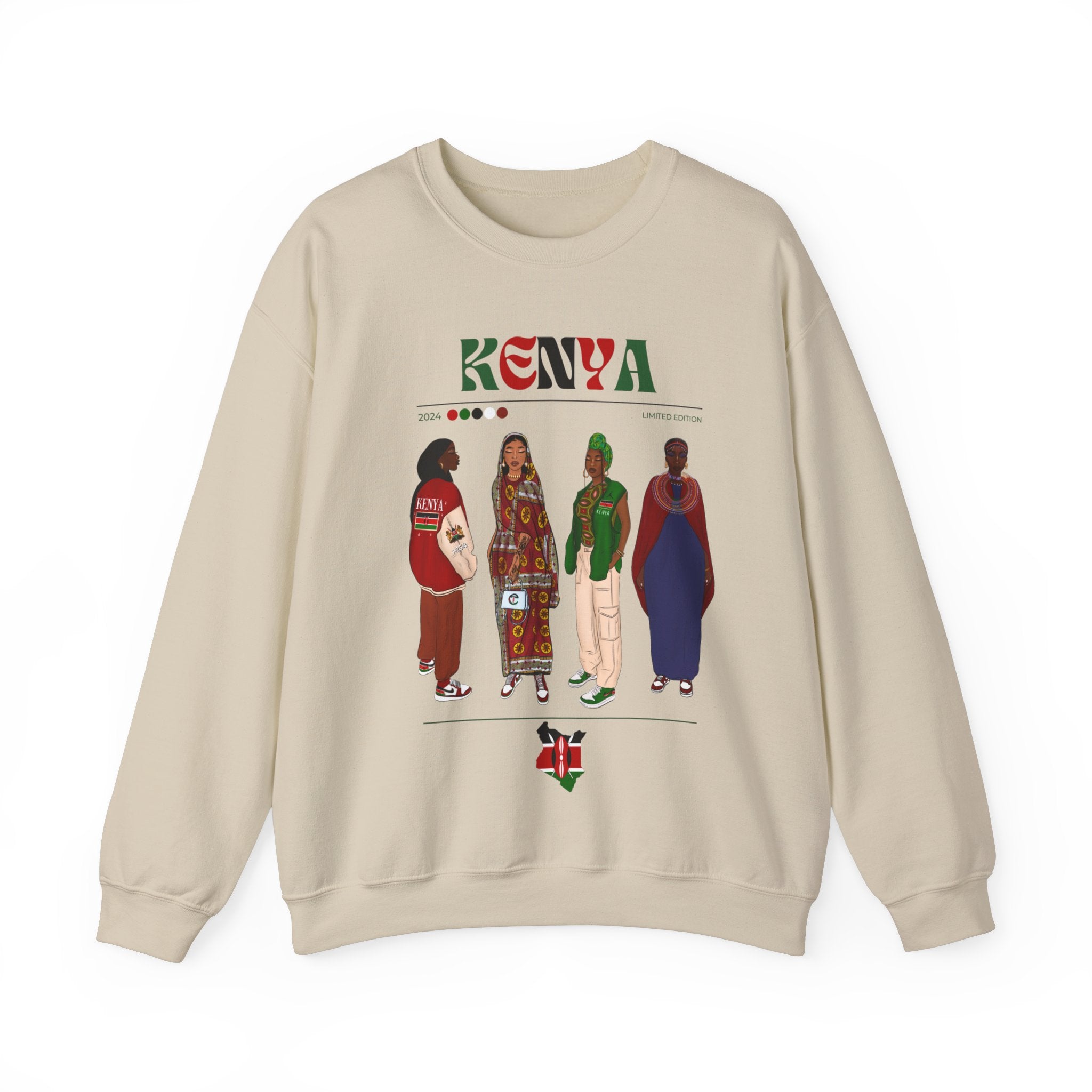 Kenya x Streetwear Series - Crewneck Sweatshirt