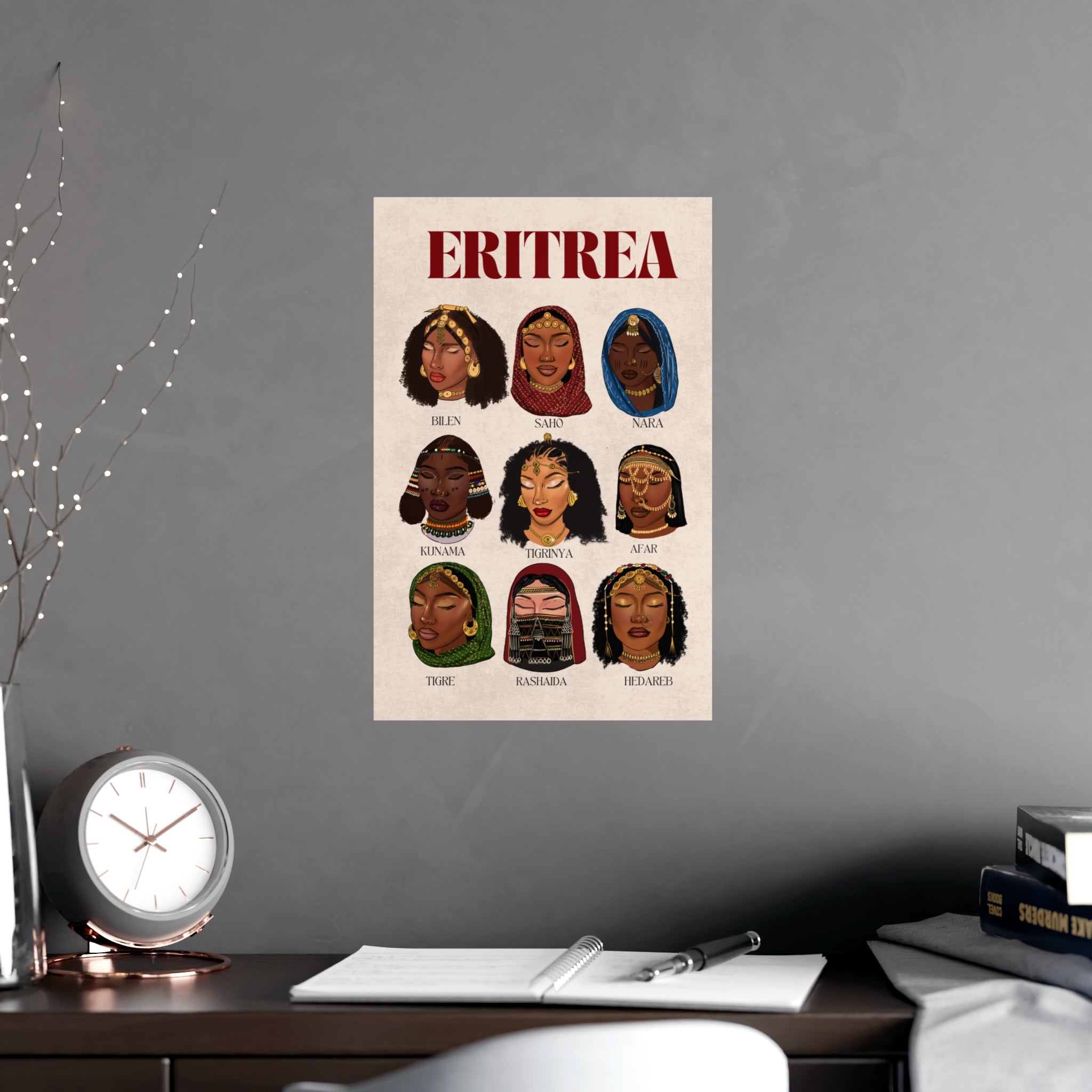 Vertical and Horizontal Matte Posters