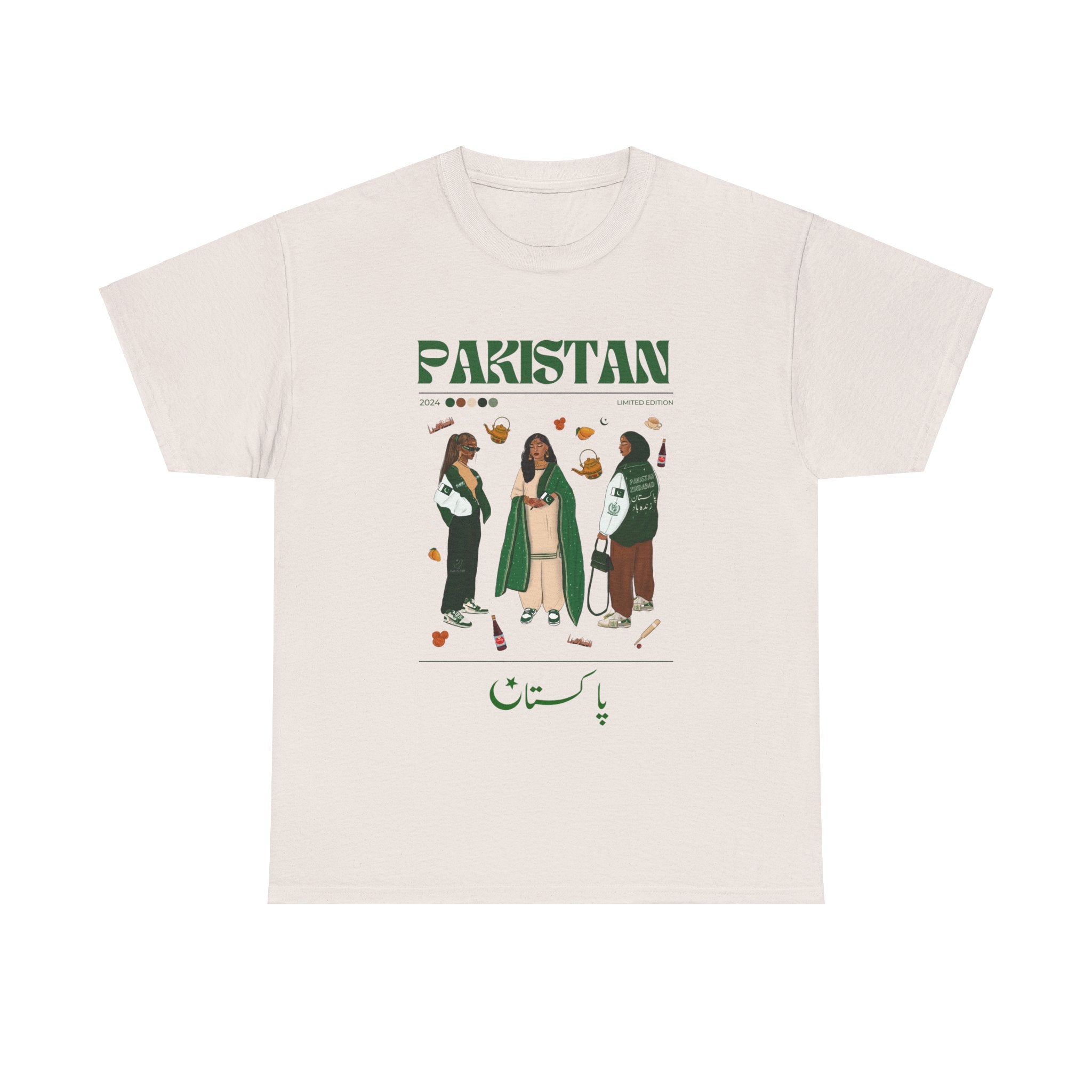 Pakistan x Streetwear Series - Unisex Heavy Cotton Tee