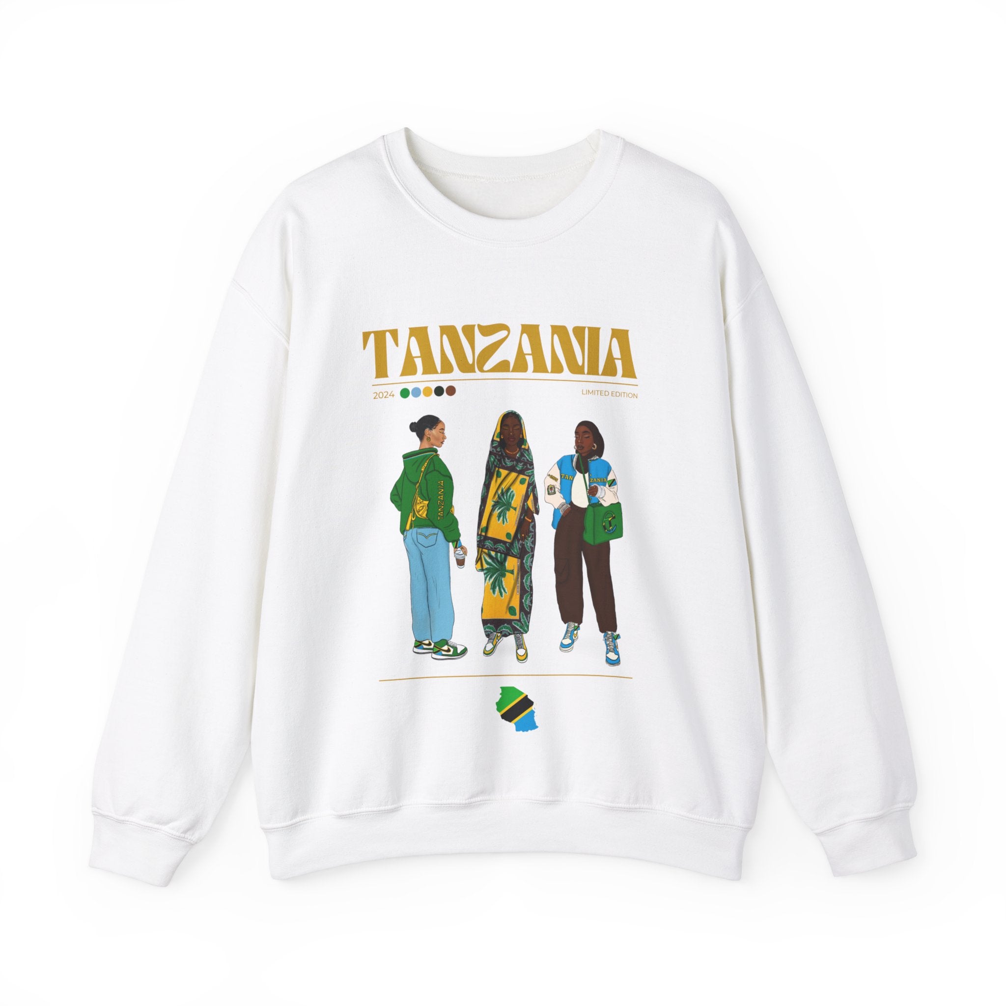Tanzania x Streetwear Series - Crewneck Sweatshirt
