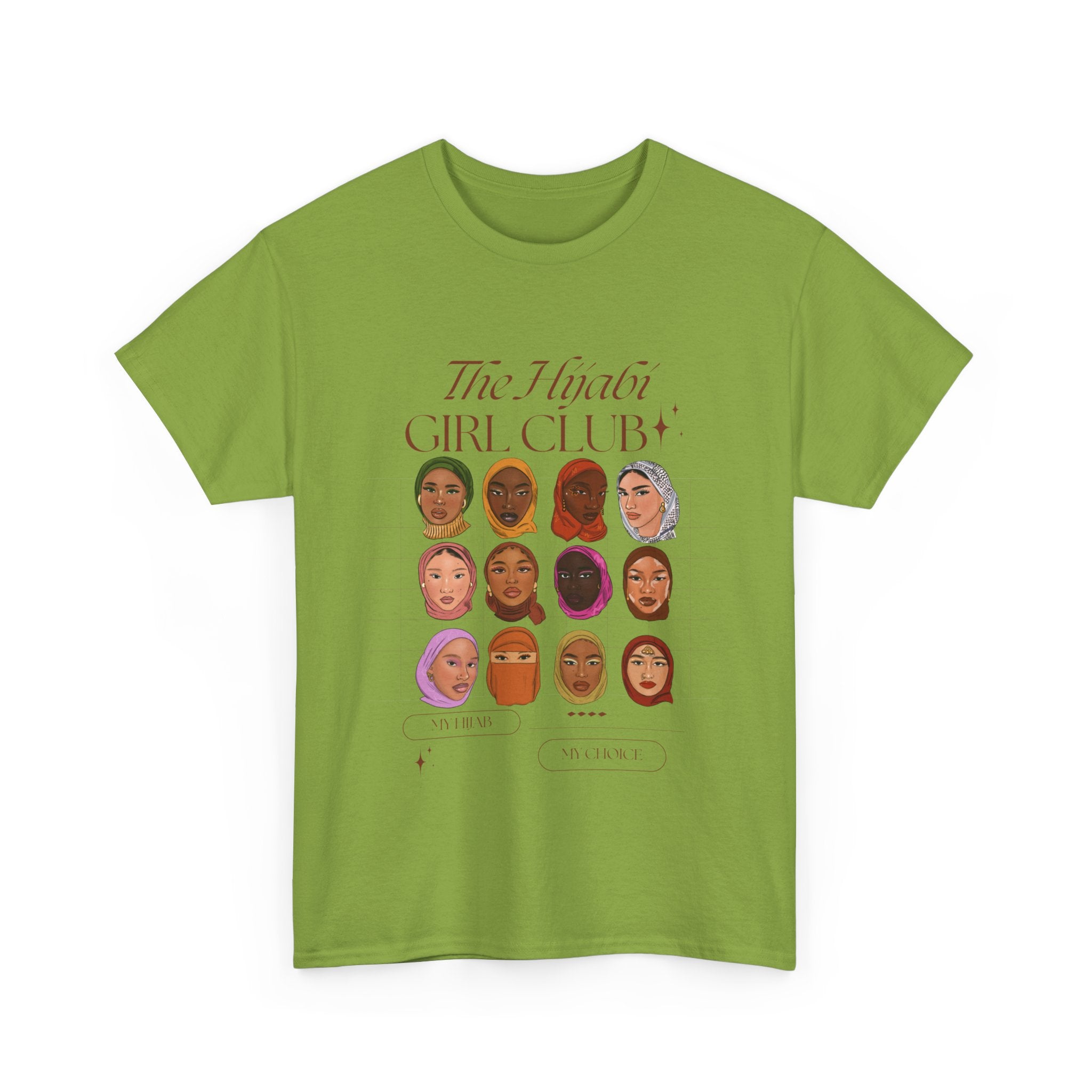 Hijabi Girls Club Vol.2 - Unisex Heavy Cotton Tee