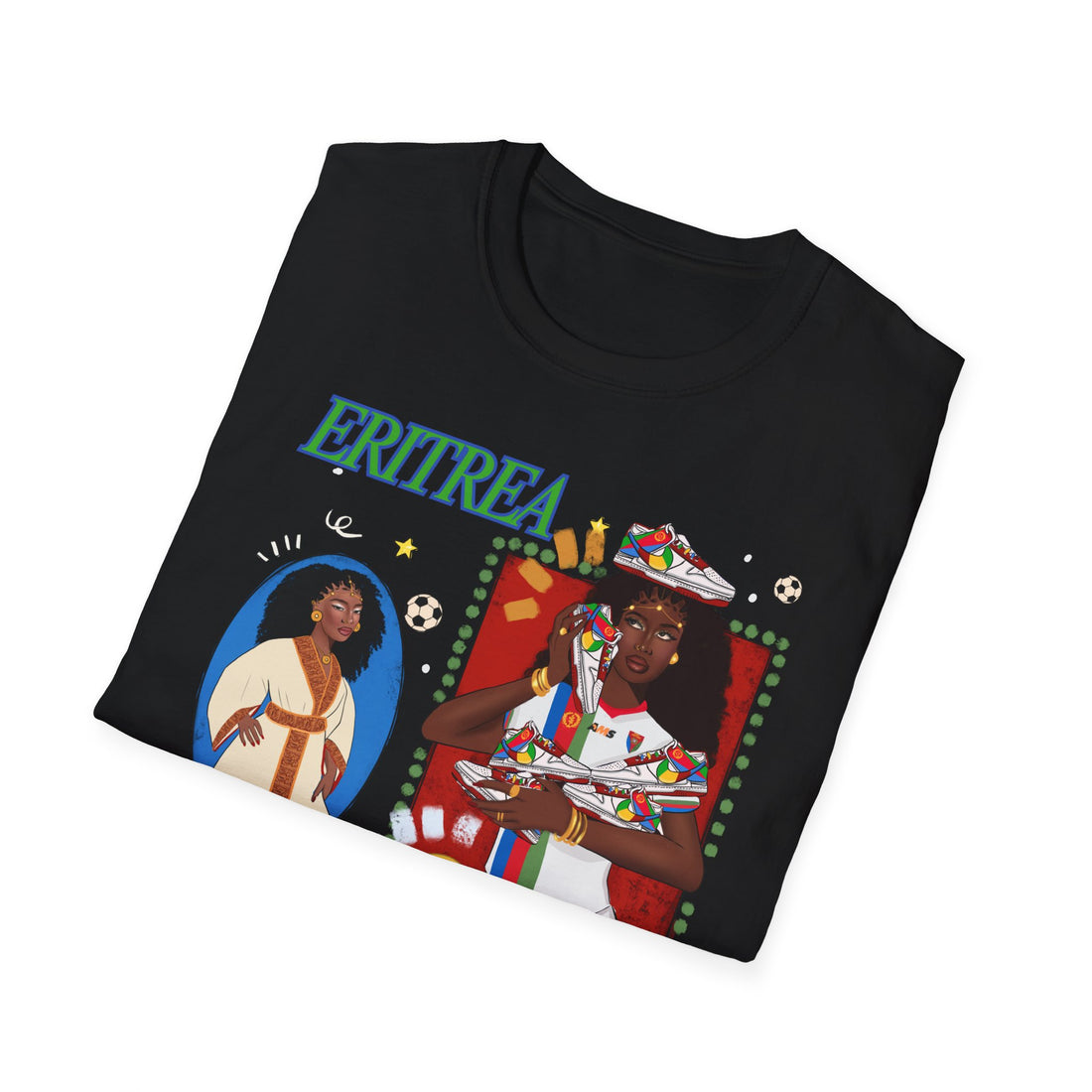 Eritrea FIFA World Cup Exclusive - Unisex Softstyle T-Shirt
