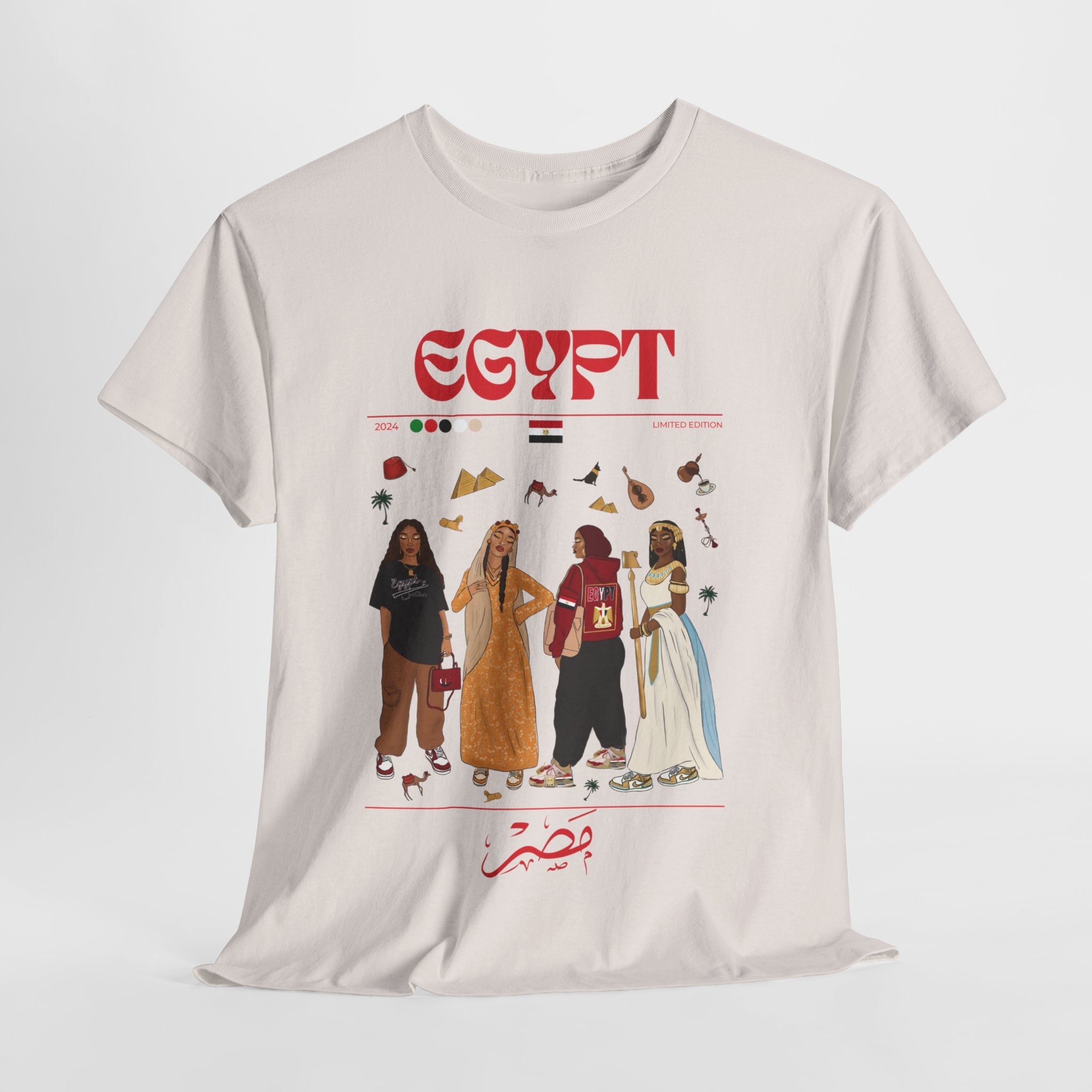 Egypt x Streetwear Series - Unisex Heavy Cotton Tee