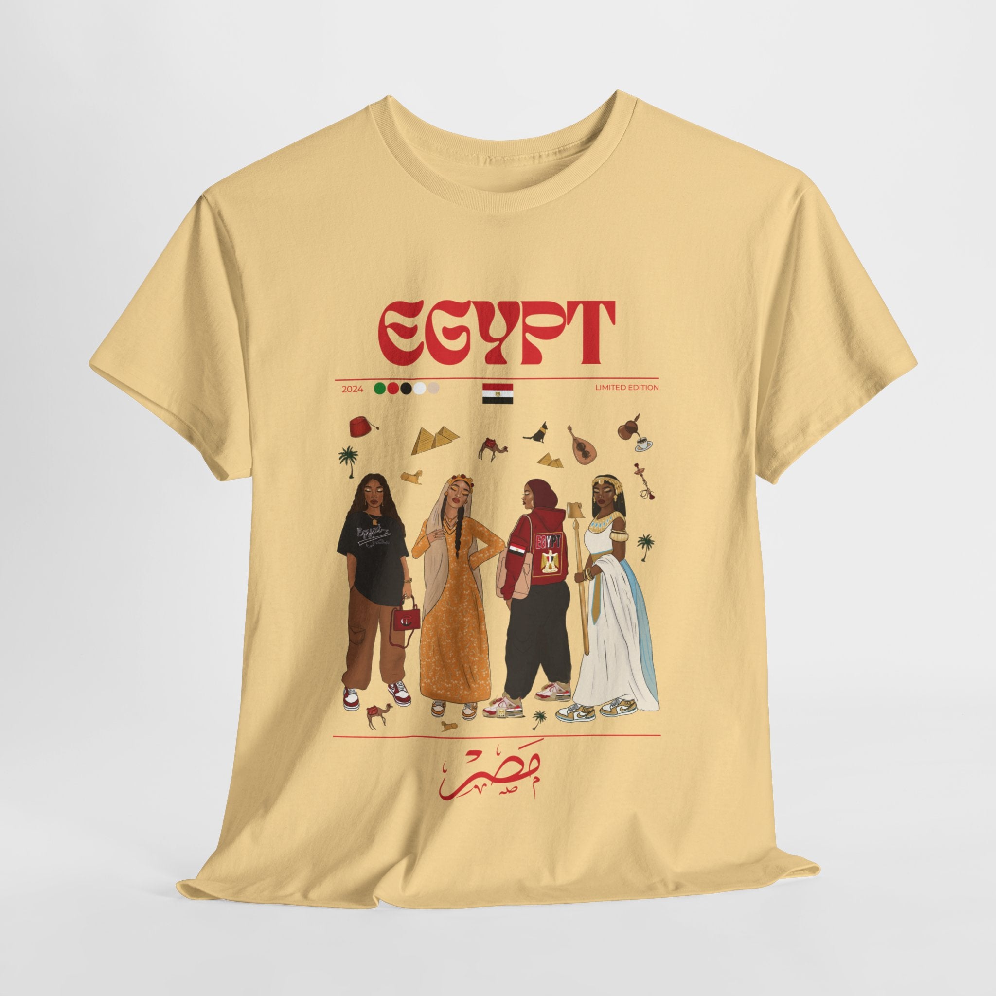 Egypt x Streetwear Series - Unisex Heavy Cotton Tee