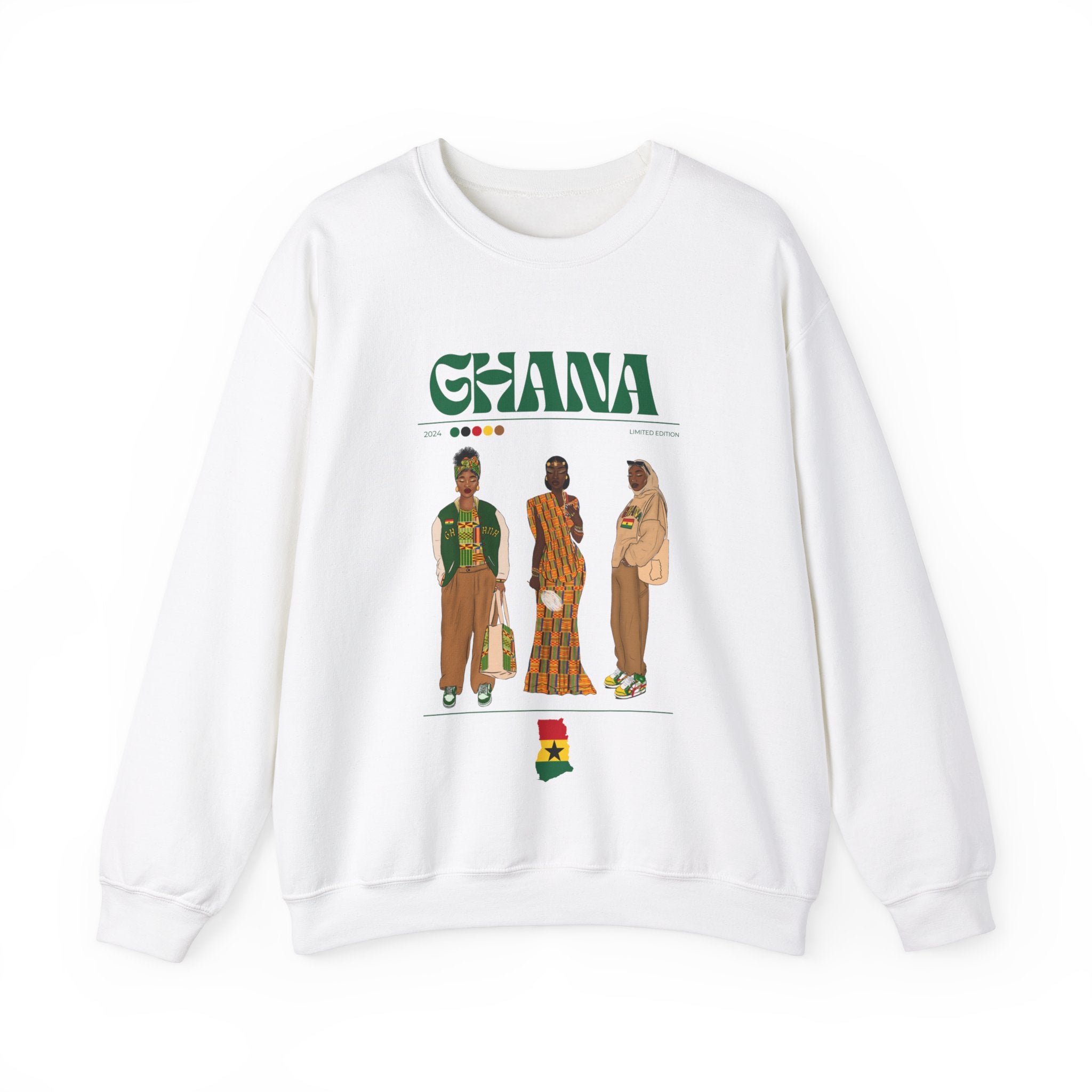 Ghana x Streetwear Series -  Crewneck Sweatshirt