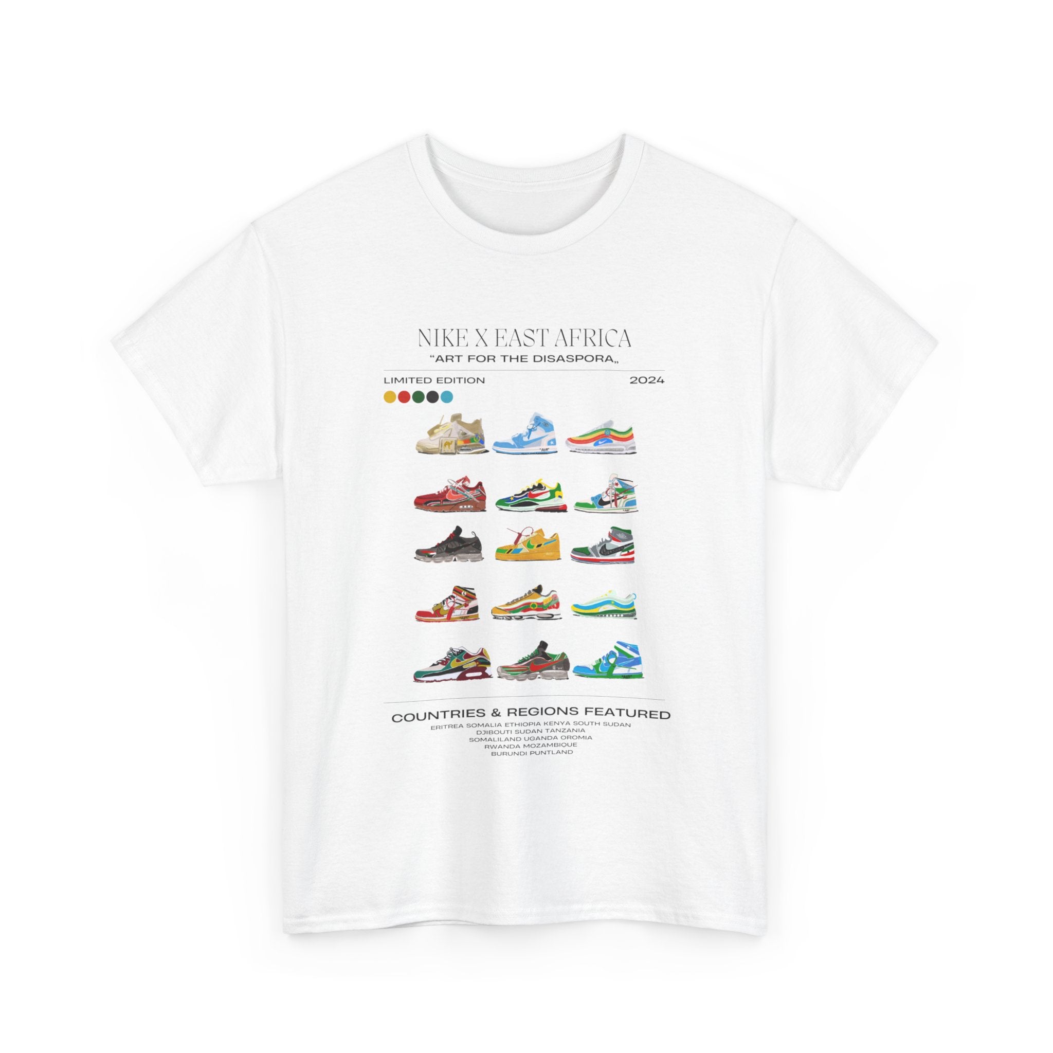 NIKE X East Africa Series - Unisex Heavy Cotton Tee