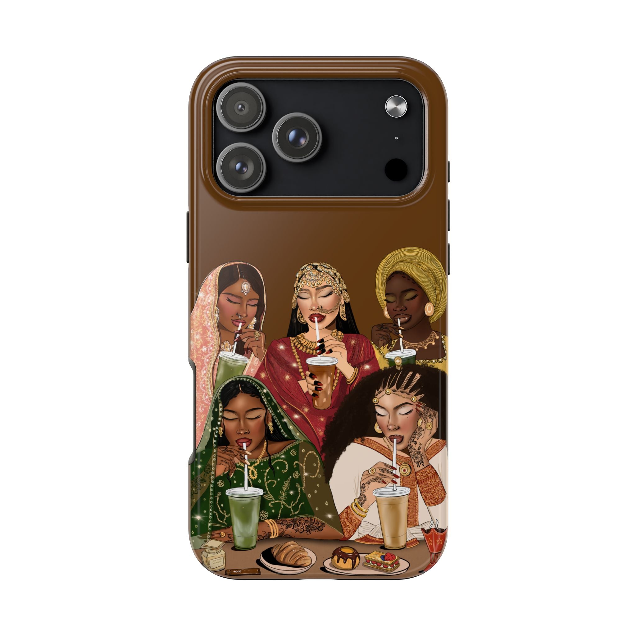 The Girls & Their Drinks - Tough Phone Cases