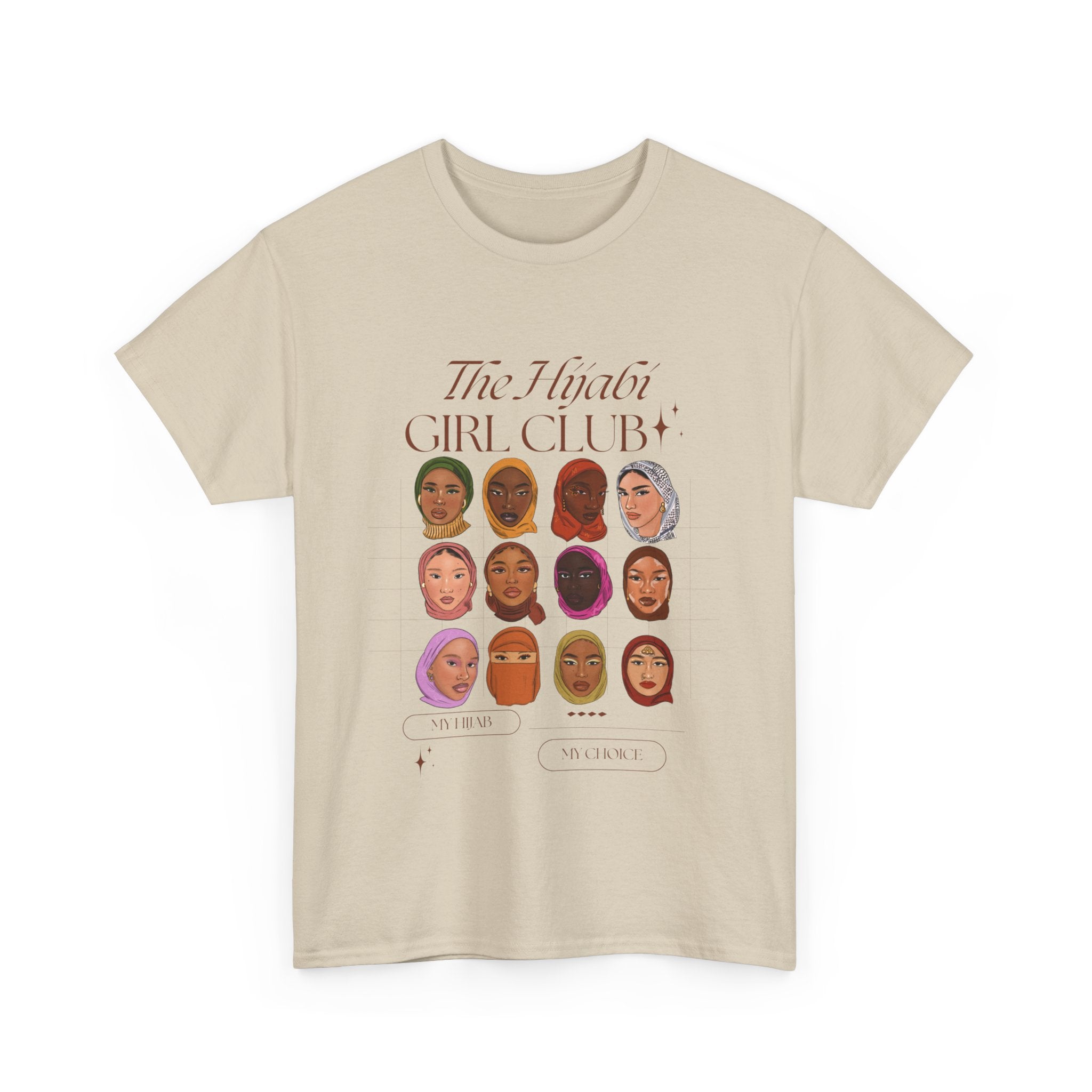 Hijabi Girls Club Vol.2 - Unisex Heavy Cotton Tee