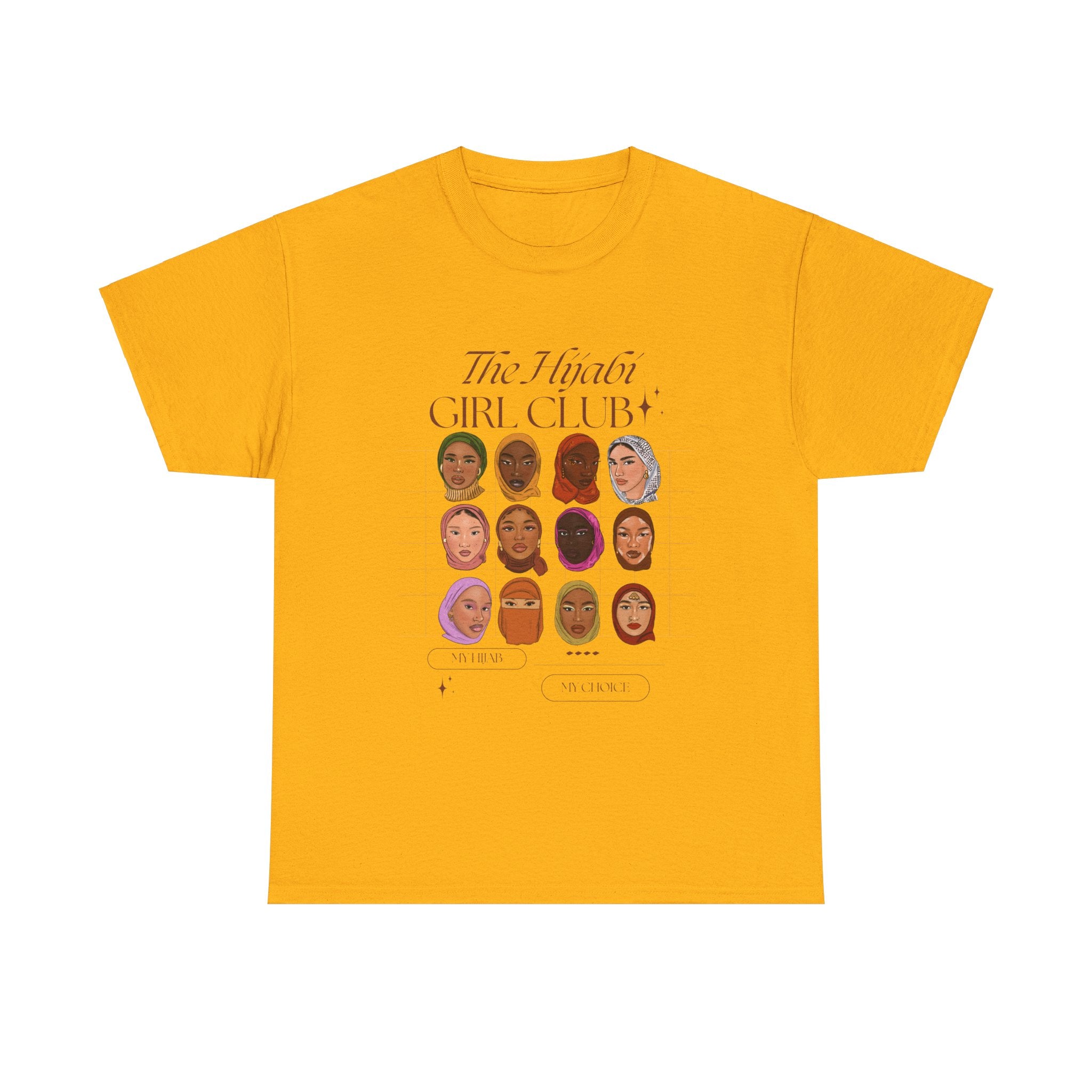 Hijabi Girls Club Vol.2 - Unisex Heavy Cotton Tee