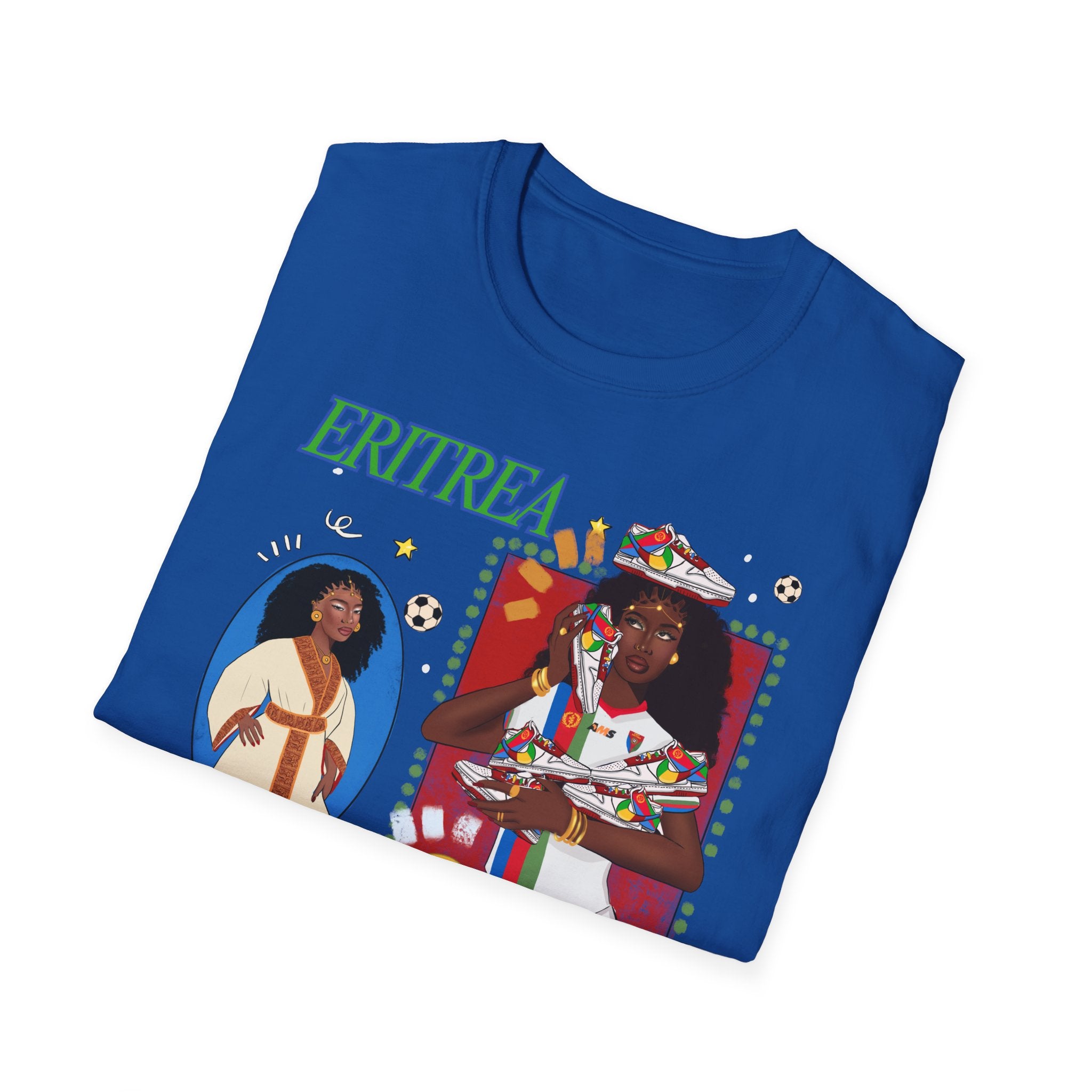 Eritrea FIFA World Cup Exclusive - Unisex Softstyle T-Shirt