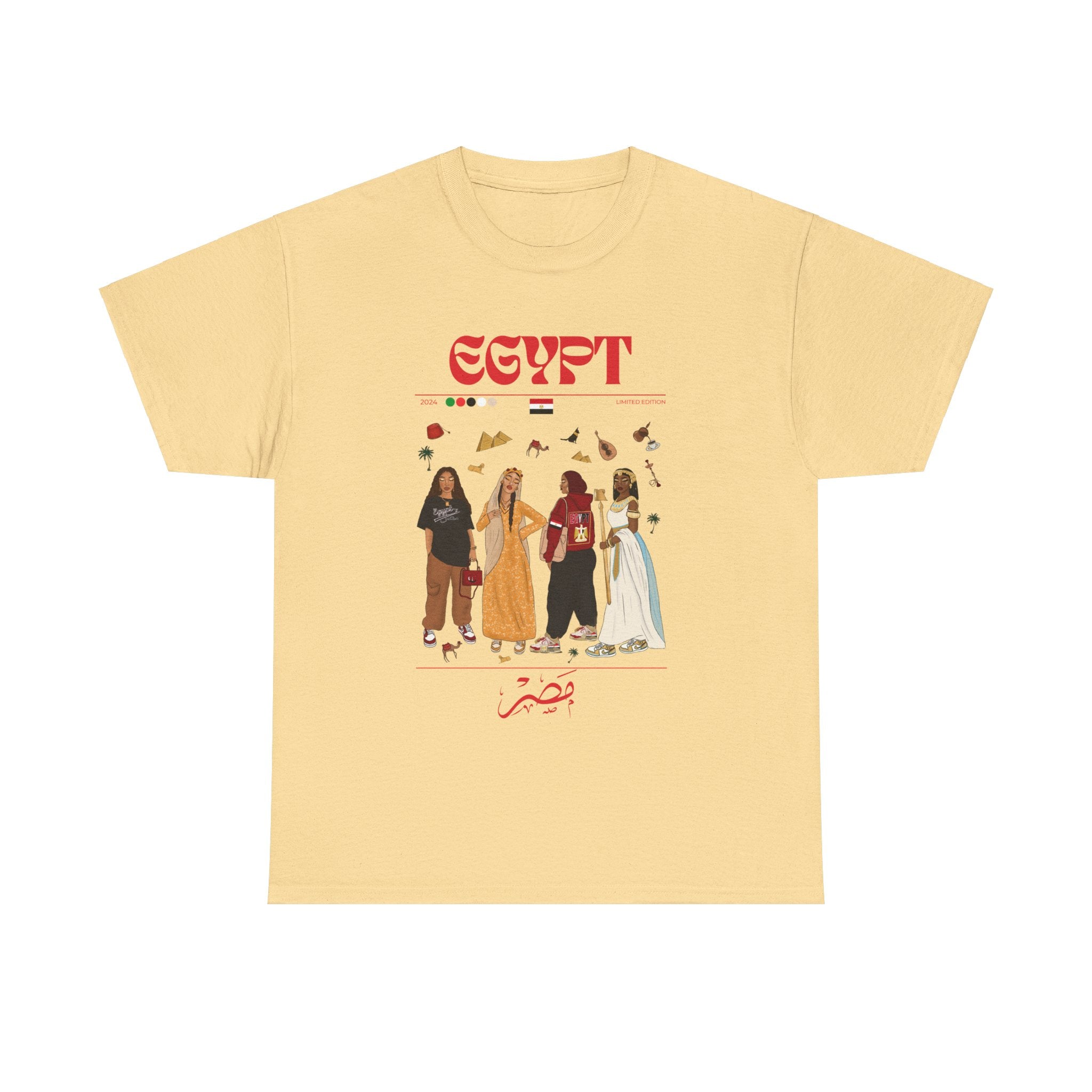 Egypt x Streetwear Series - Unisex Heavy Cotton Tee