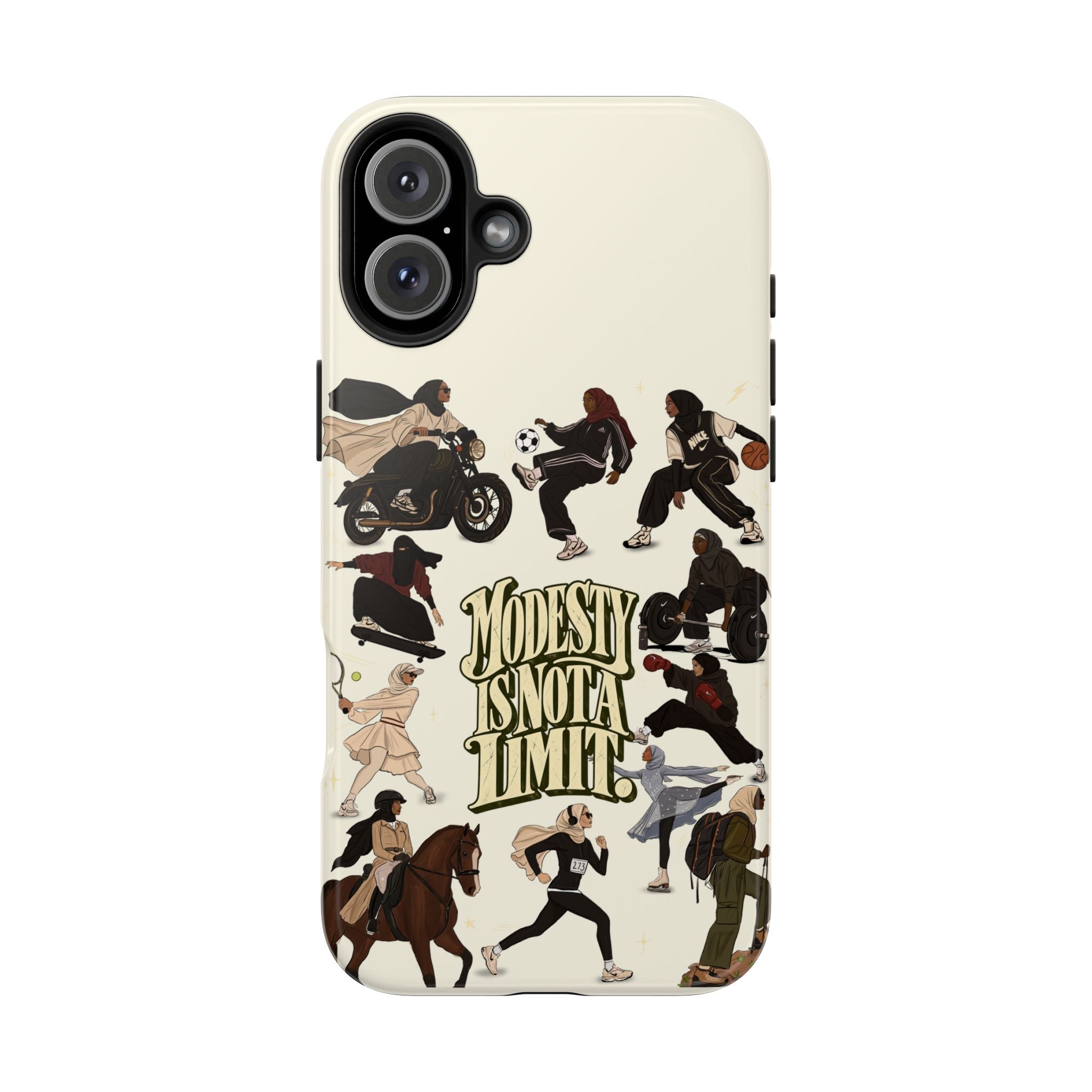Modesty Is Not a Limit - Tough Phone Cases