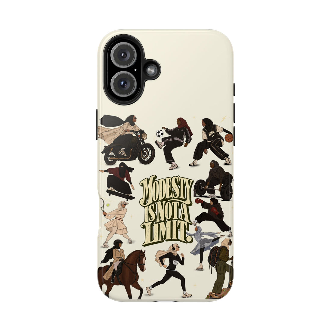 Modesty Is Not a Limit - Tough Phone Cases