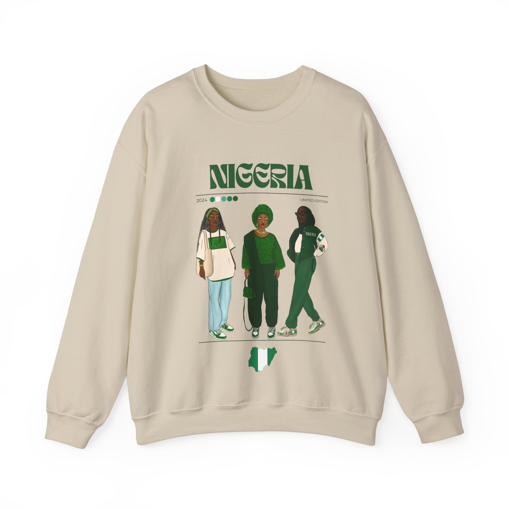 Nigeria x Streetwear Series - Crewneck Sweatshirt