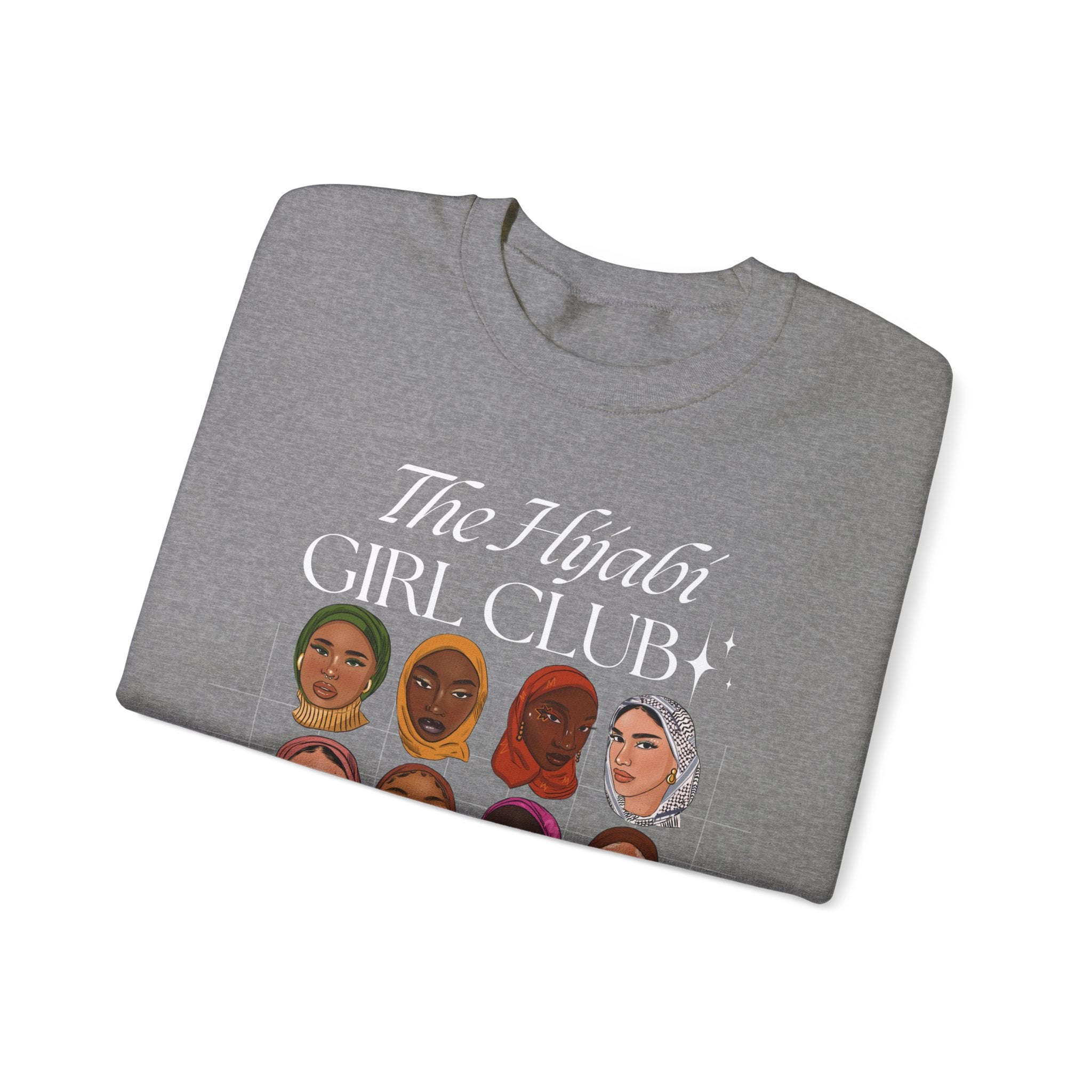 Hijabi Girl Club Vol. 2 - Crewneck Sweatshirt