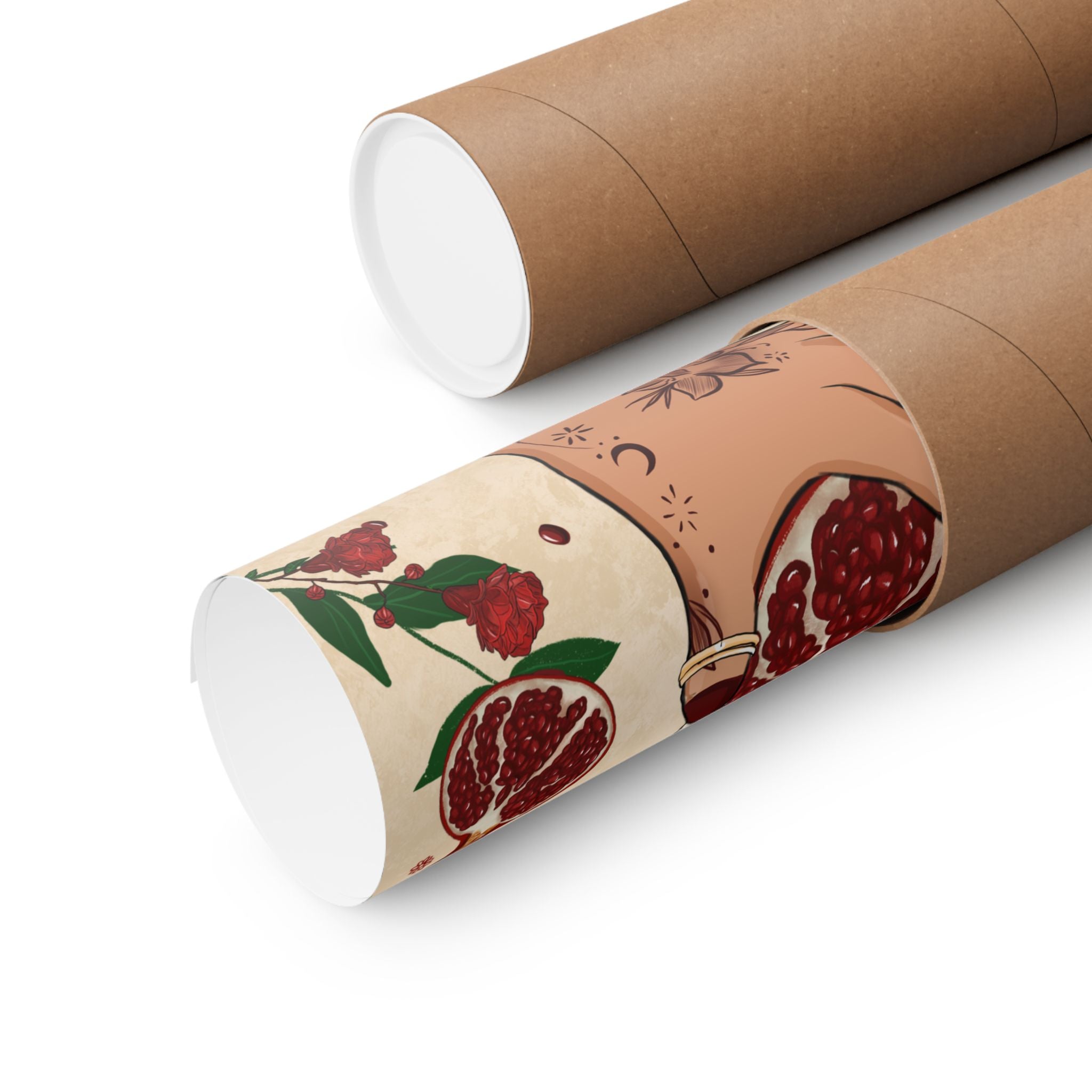 Quranic Fruits Collection (Pomegranate) - Matte Vertical Posters