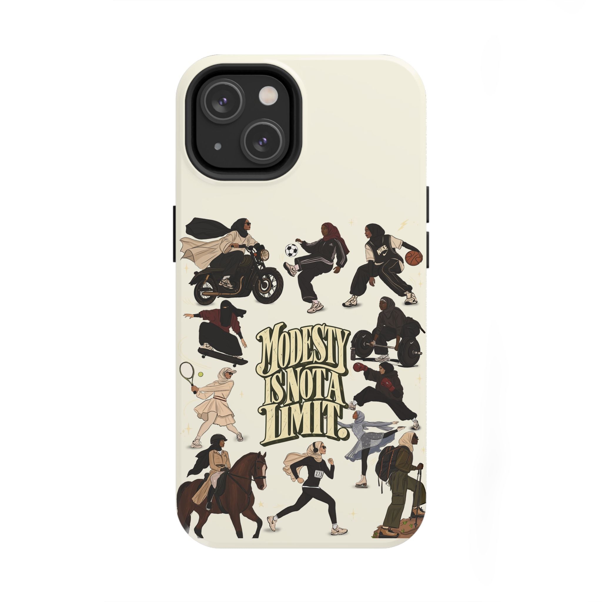 Modesty Is Not a Limit - Tough Phone Cases