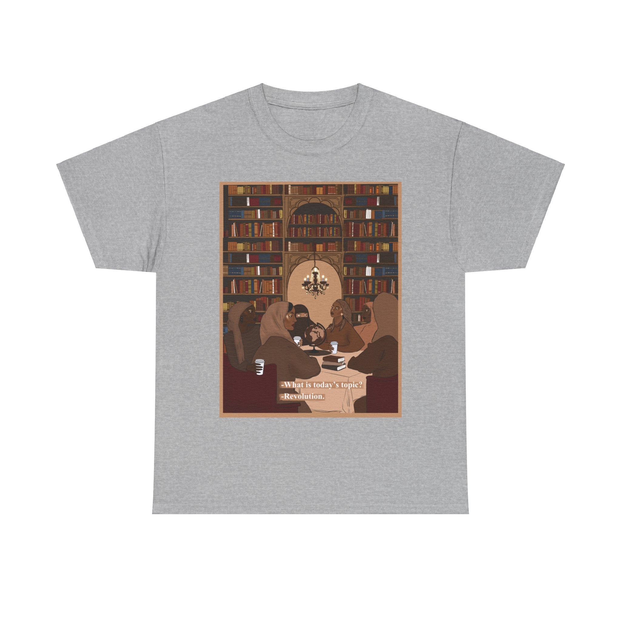 What's today's topic? Revolution - Unisex Heavy Cotton Tee