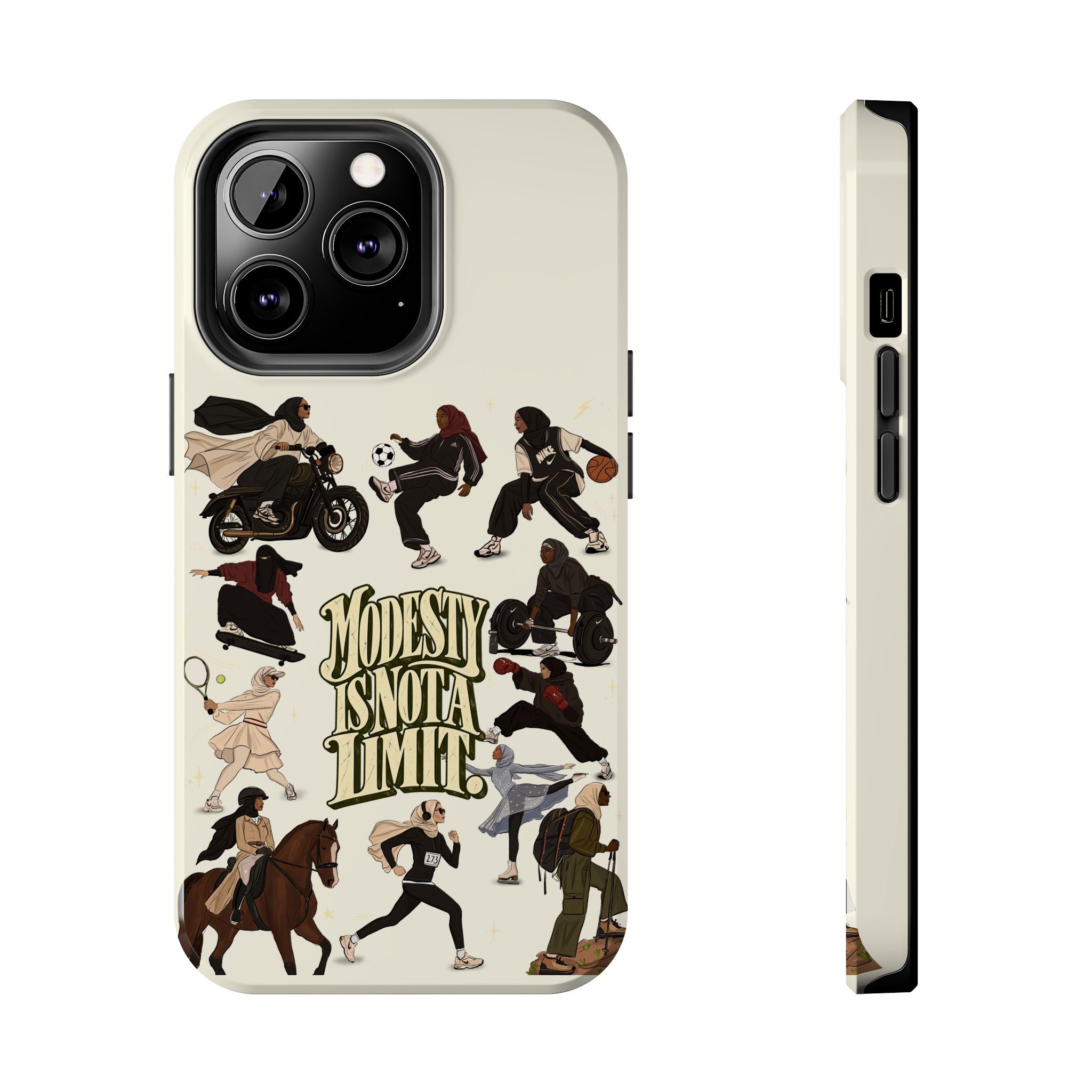 Modesty Is Not a Limit - Tough Phone Cases