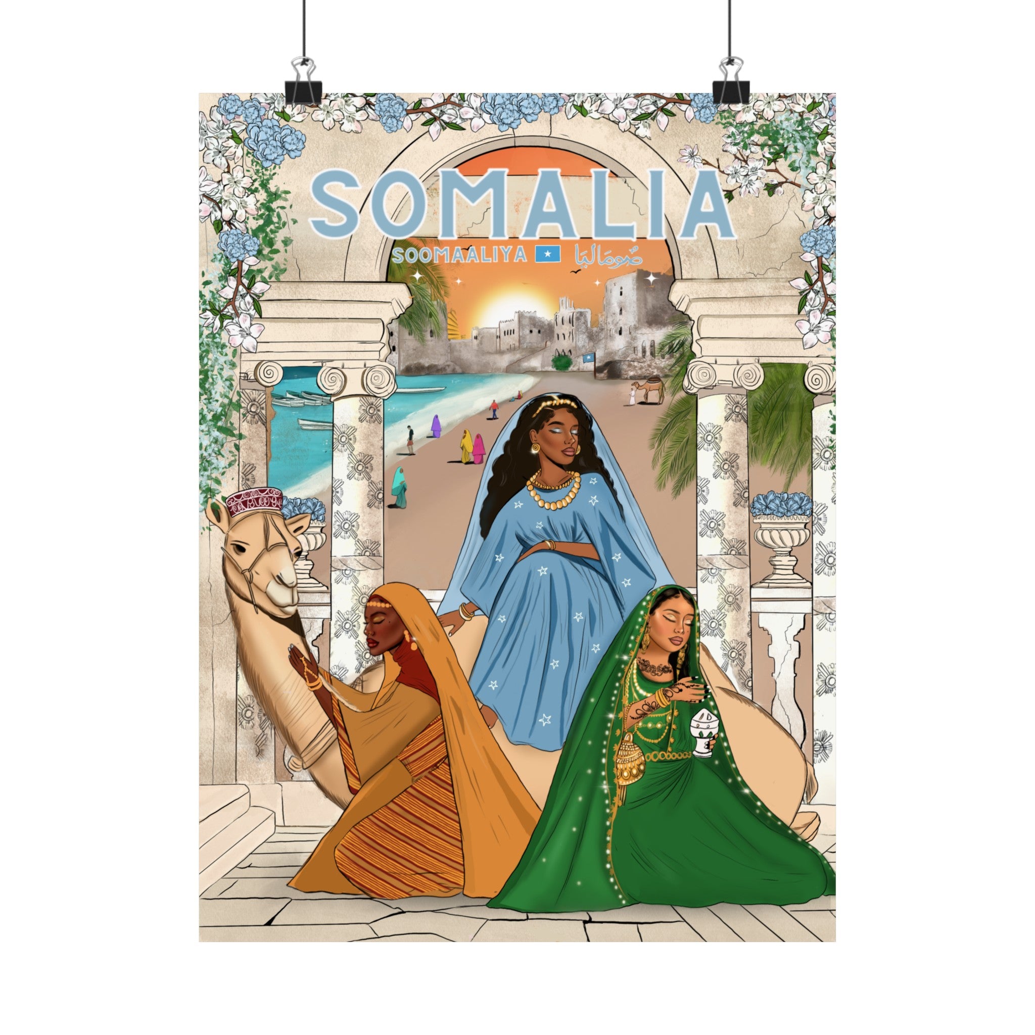 Princesses of Somalia - Matte Vertical Posters