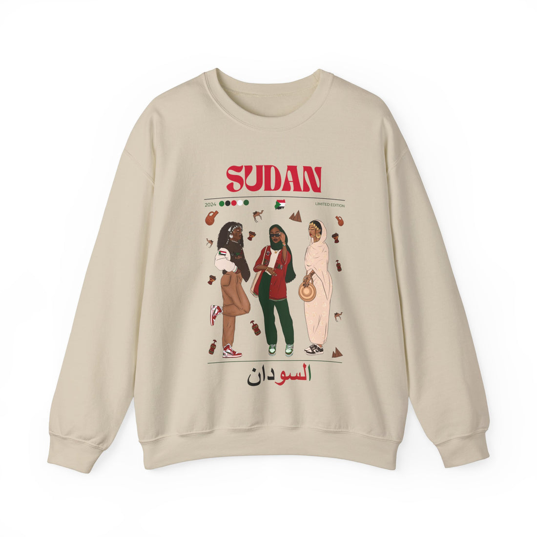 Sudan x Streetwear Series - Crewneck Sweatshirt