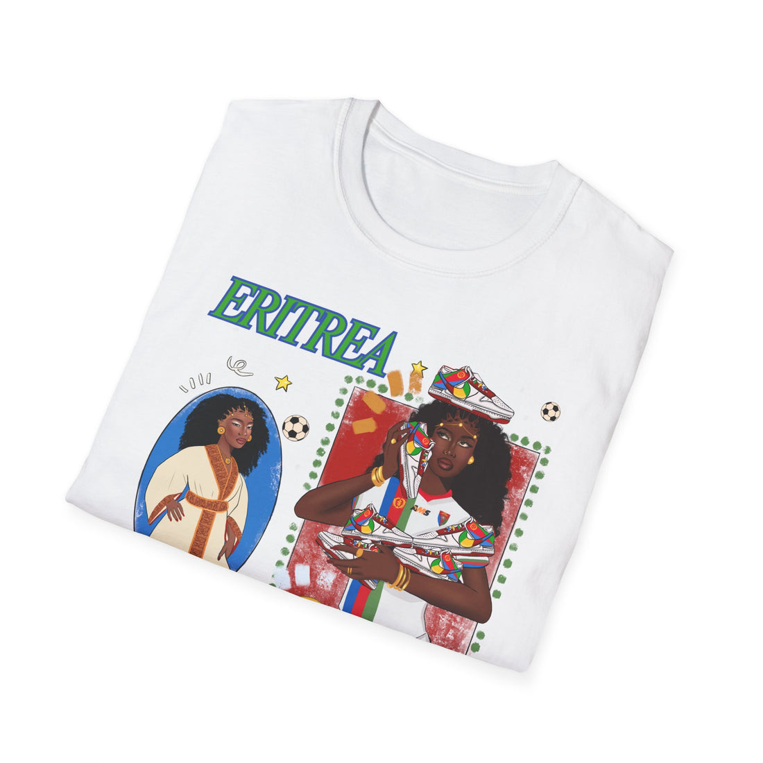 Eritrea FIFA World Cup Exclusive - Unisex Softstyle T-Shirt