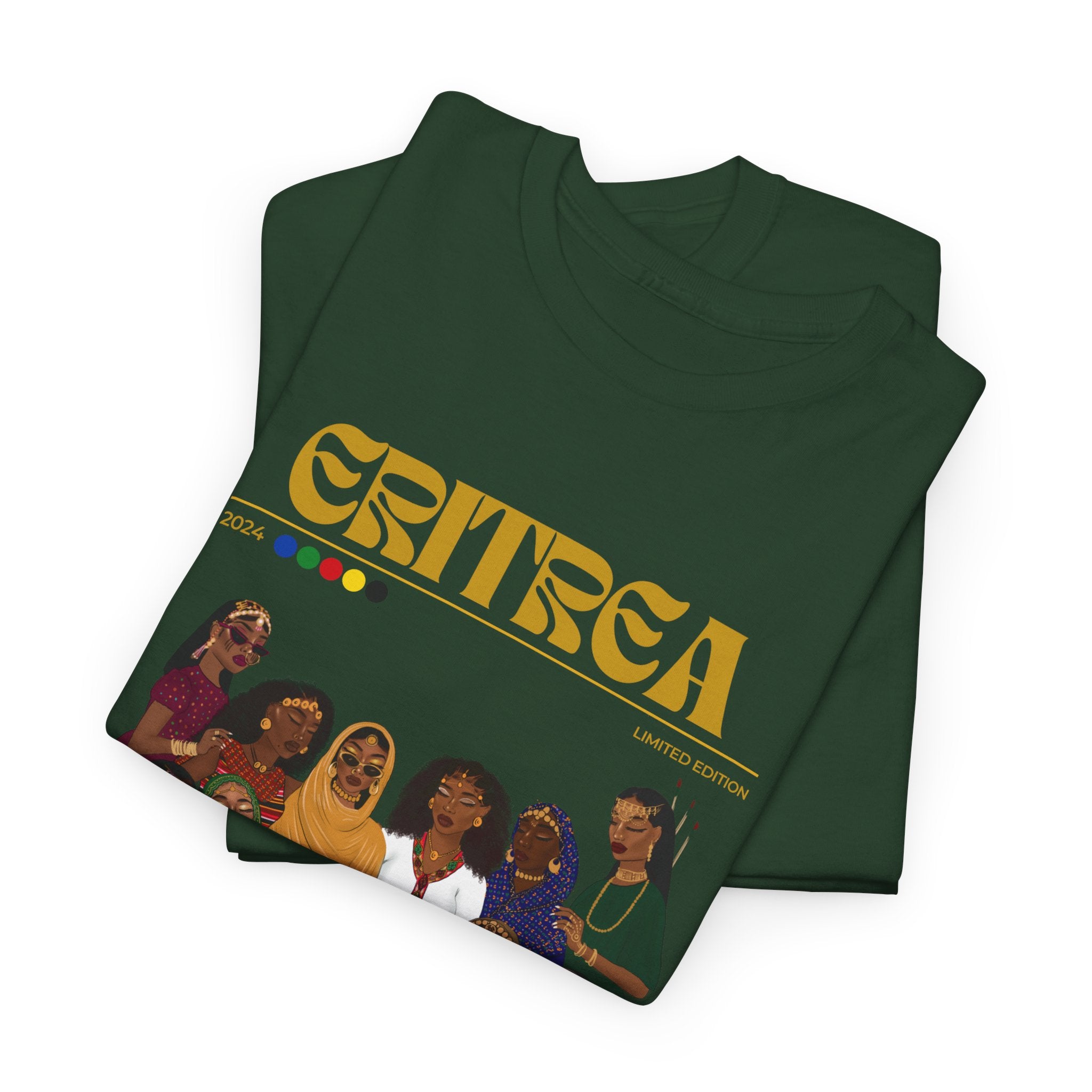 Eritrea x Streetwear Series - Unisex Heavy Cotton Tee