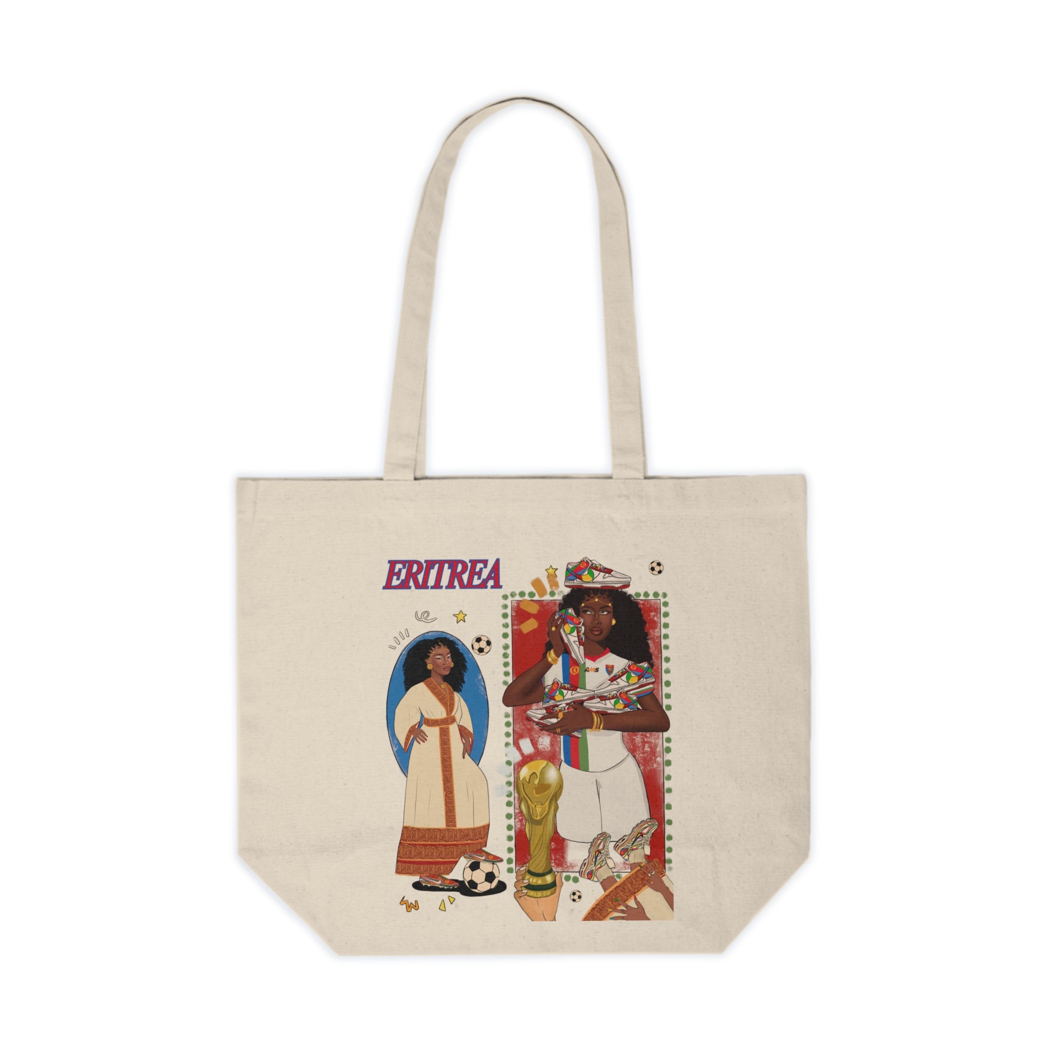 Eritrea x FIFA World Cup Canvas Shopping Tote