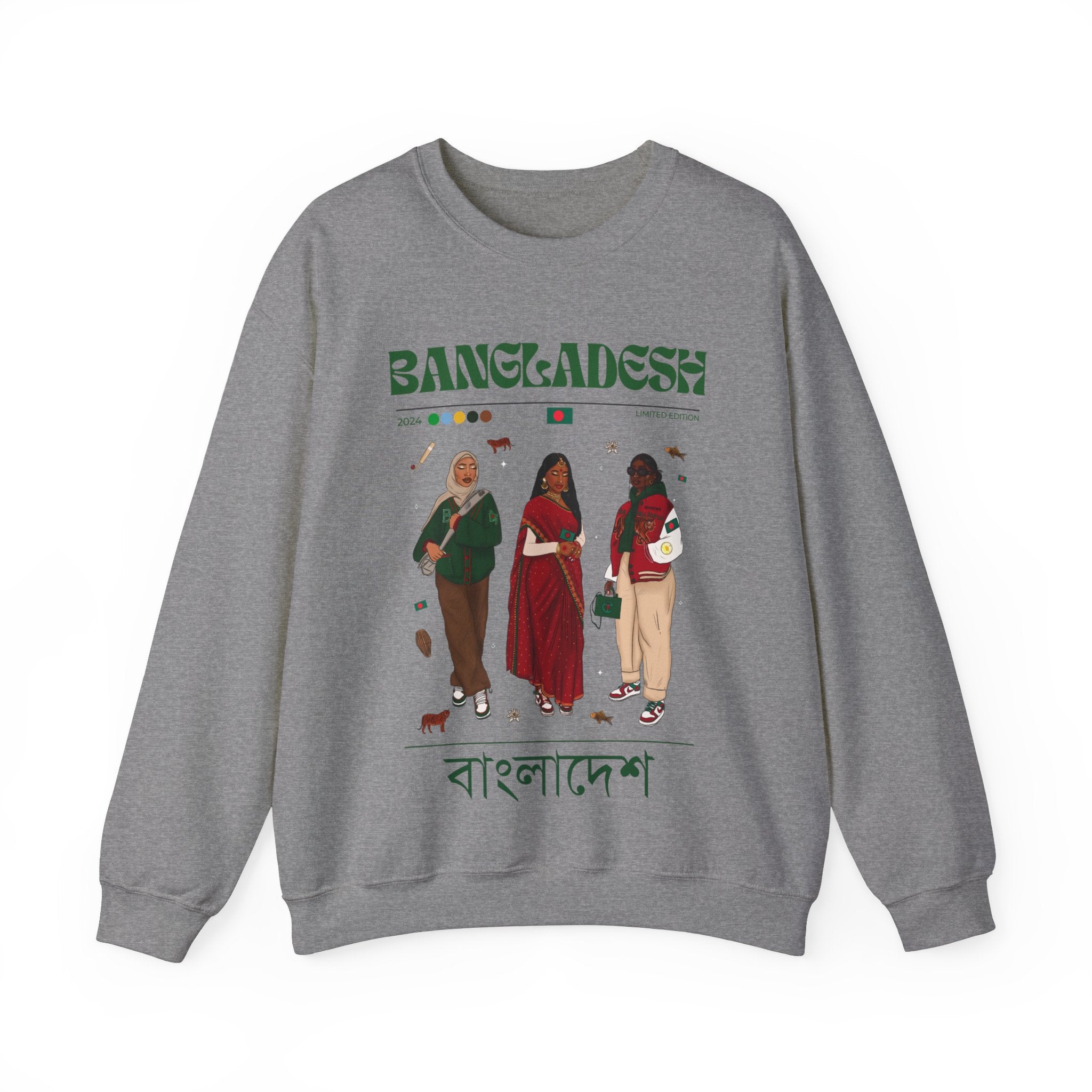 Bangladesh x Streetwear Series - Crewneck Sweatshirt